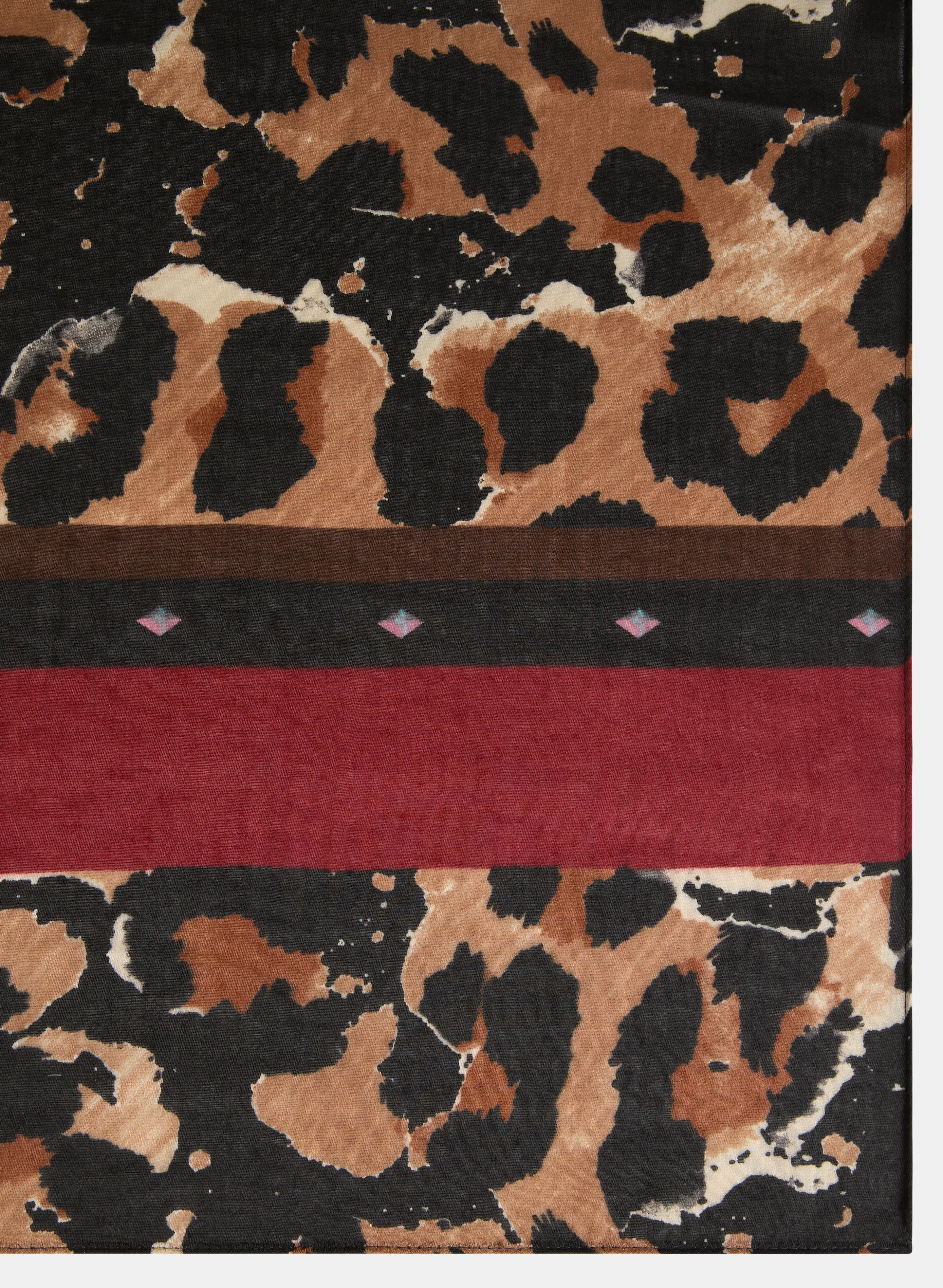 Animal Print Scarf sold by Melanie Lyne product image thumbnail 3