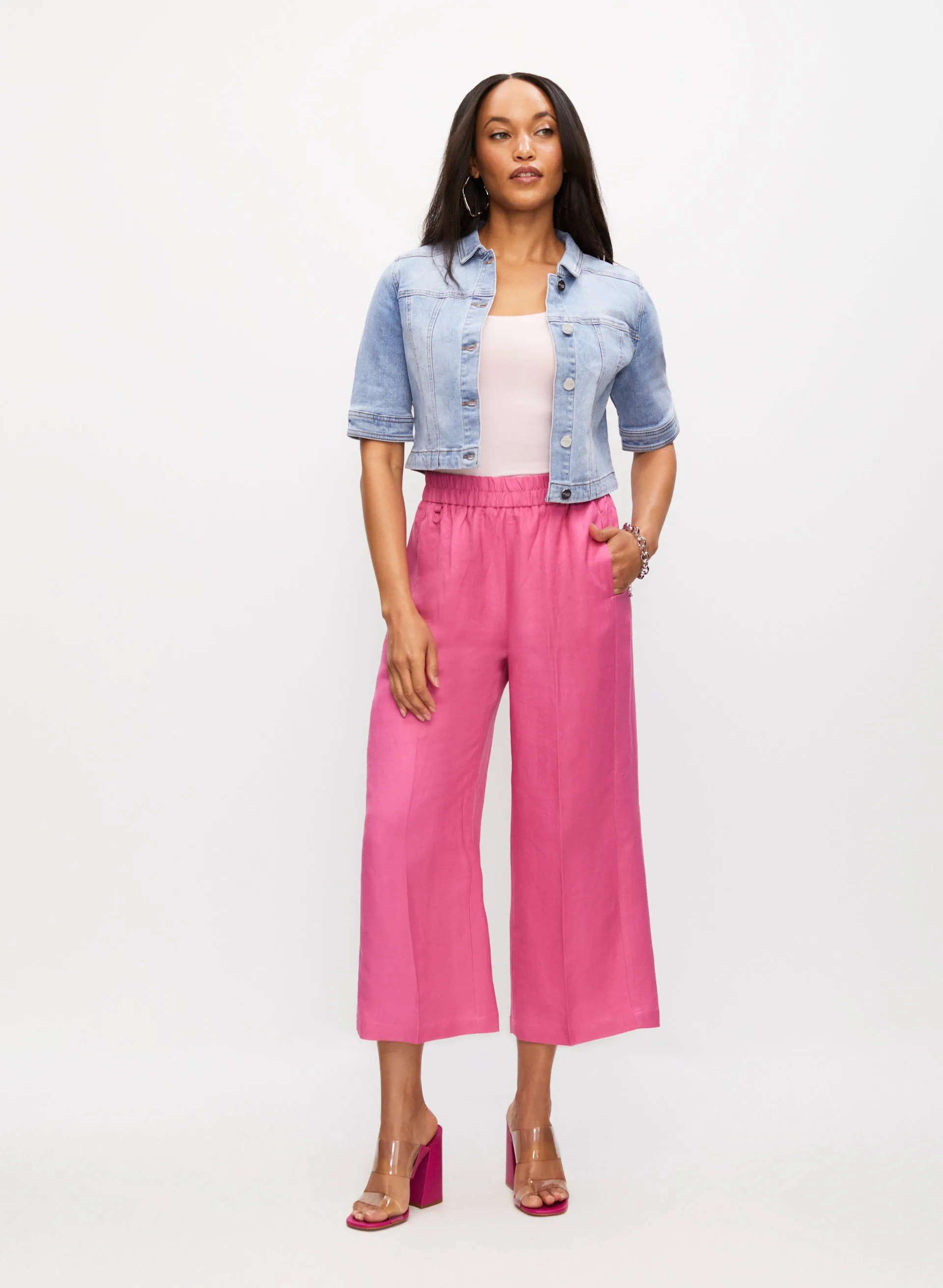 Pull-On Culotte Pants sold by Melanie Lyne product image thumbnail 3