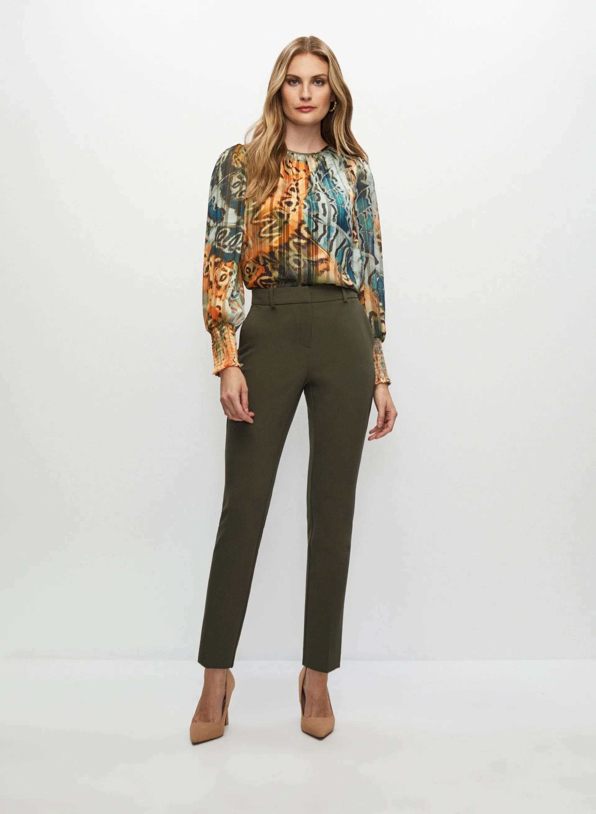 Abstract Butterfly Motif Blouse sold by Melanie Lyne product image thumbnail 3