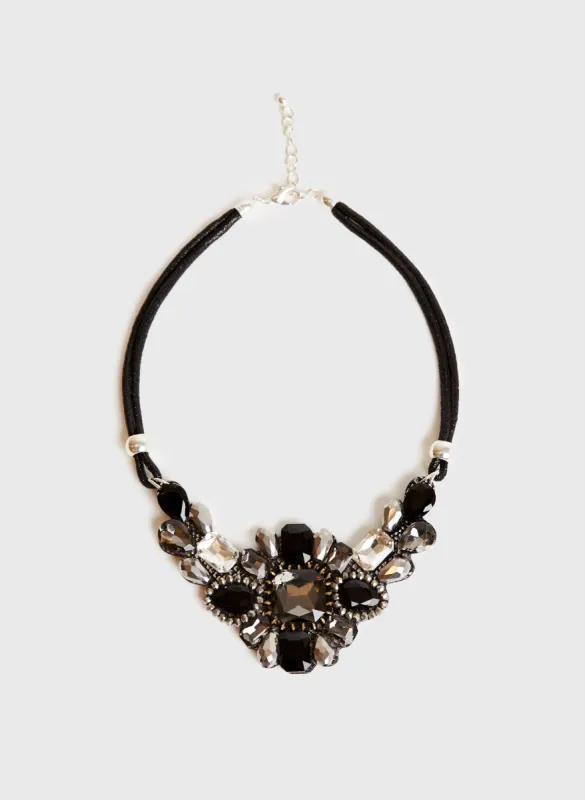 Double Row Faceted Stone Necklace sold by Melanie Lyne