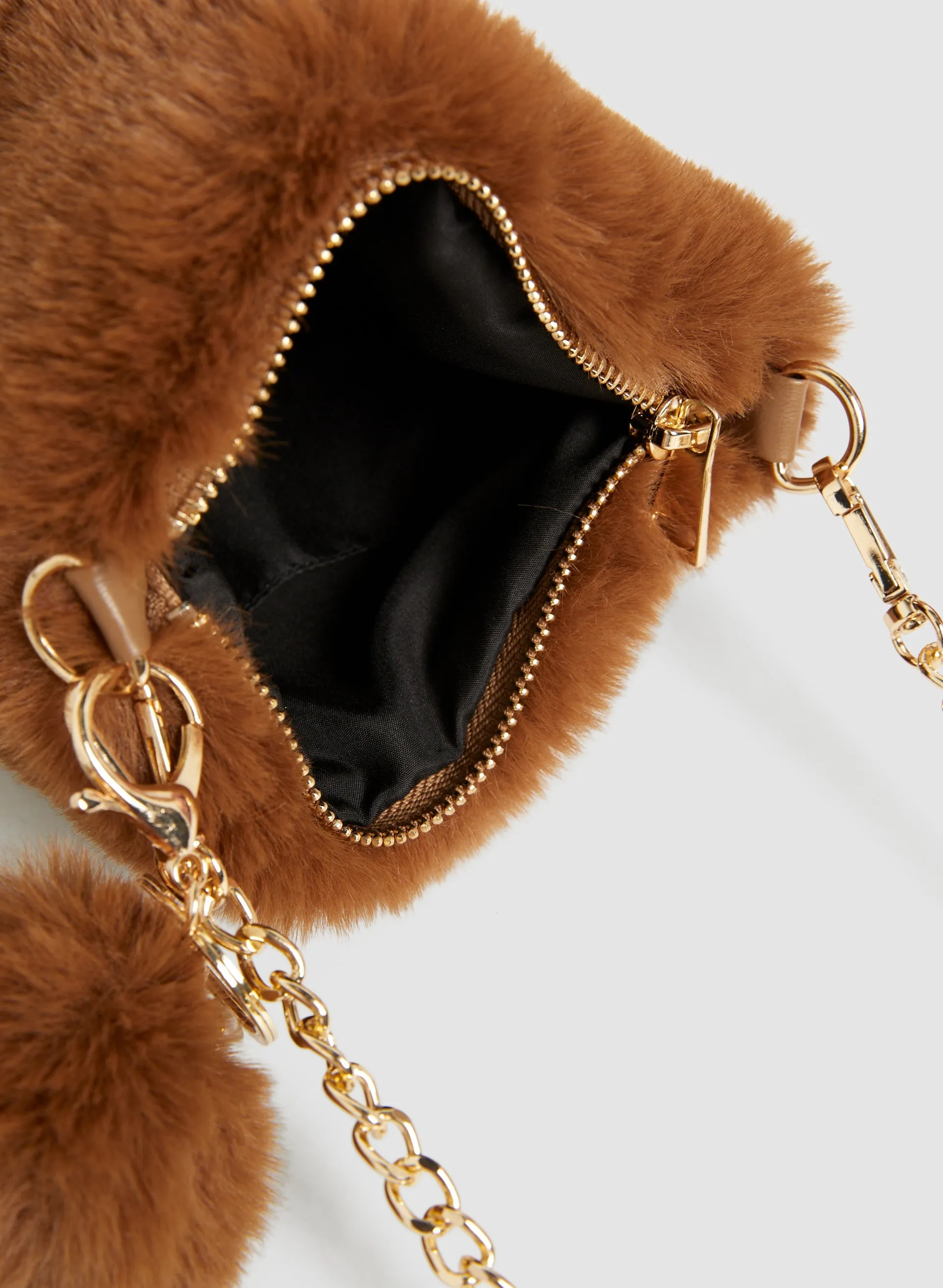 Faux Fur Crossbody Bag sold by Melanie Lyne product image thumbnail 3