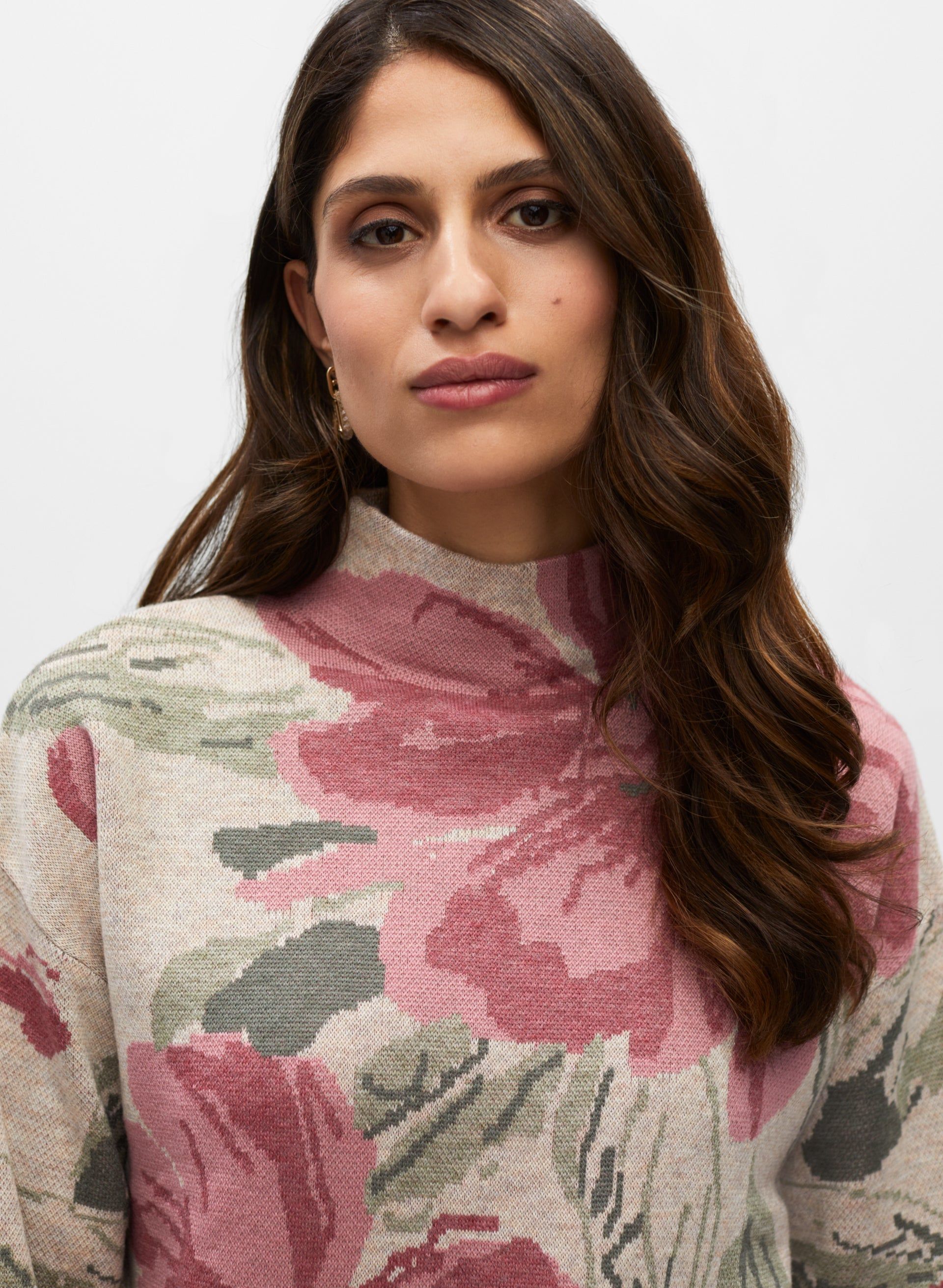 Floral Print Knit Pullover sold by Melanie Lyne product image thumbnail 2