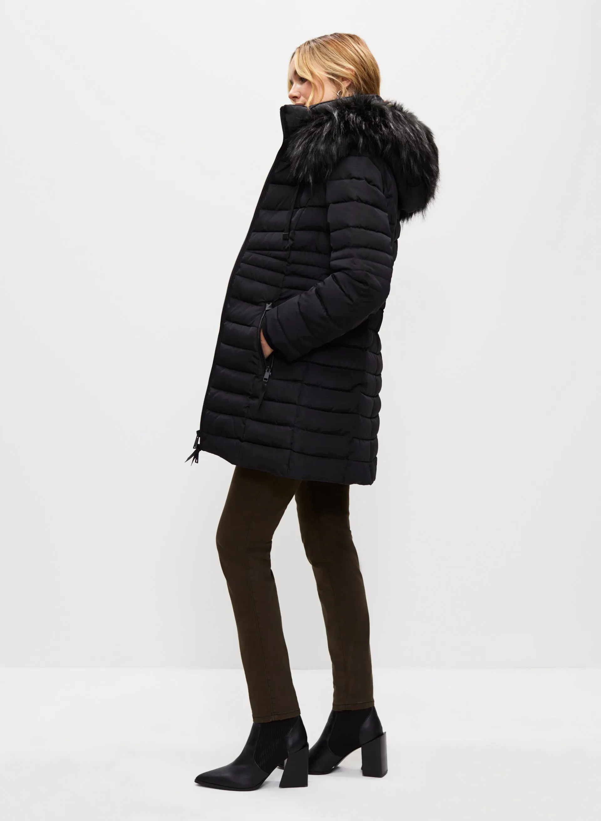 Sustainable Quilted Coat sold by Melanie Lyne product image thumbnail 4
