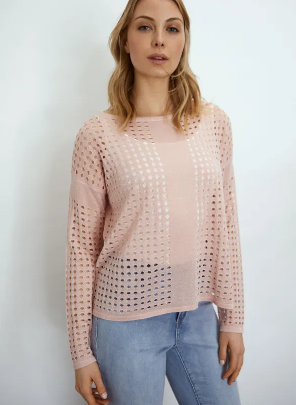 Open Stitch Pullover Sweater sold by Melanie Lyne