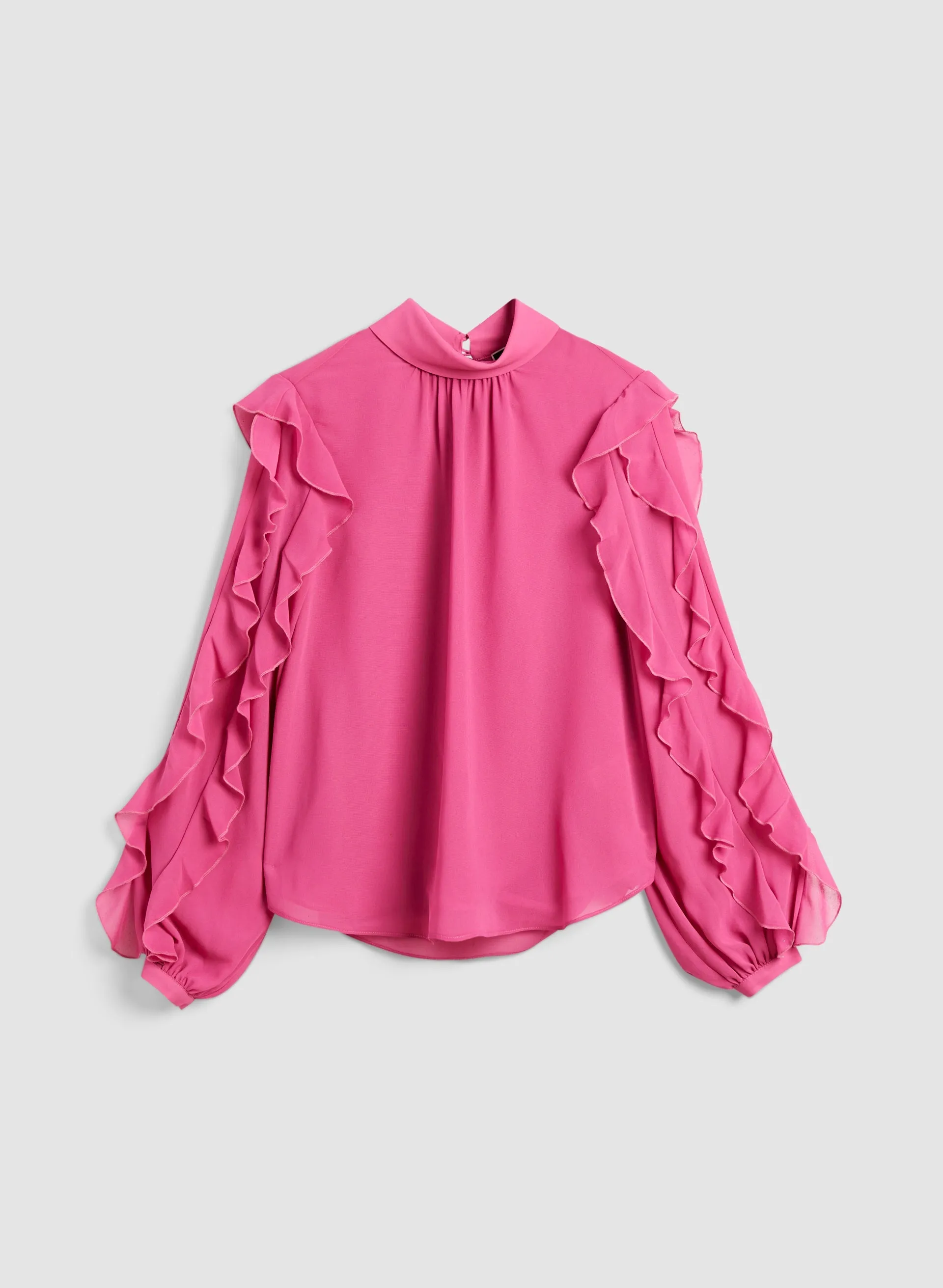 Ruffle Sleeve Blouse sold by Melanie Lyne product image thumbnail 5
