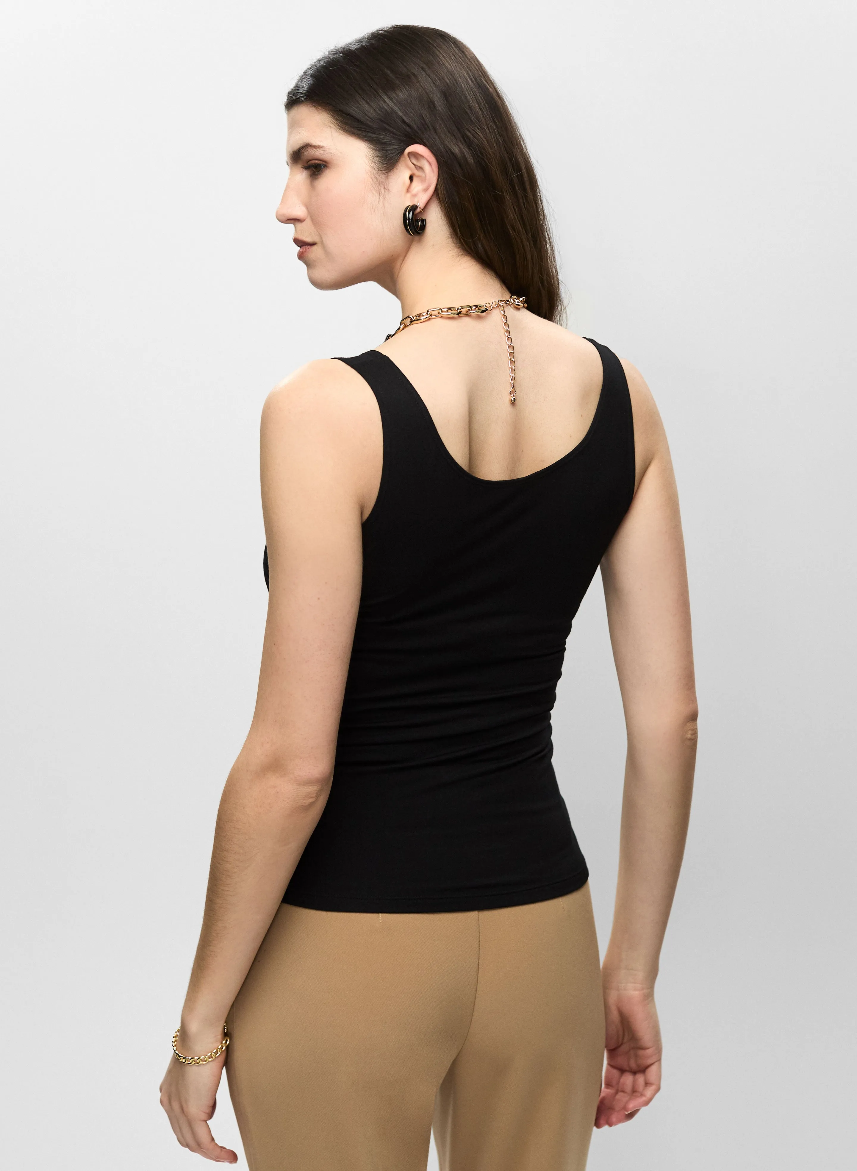 Scoop Neck Cami sold by Melanie Lyne product image thumbnail 4