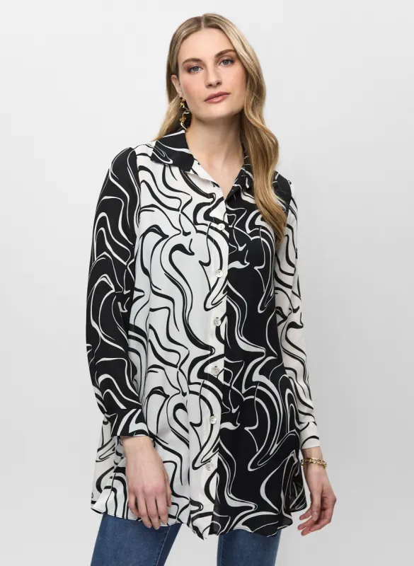 Joseph Ribkoff - Mixed Print Tunic sold by Melanie Lyne