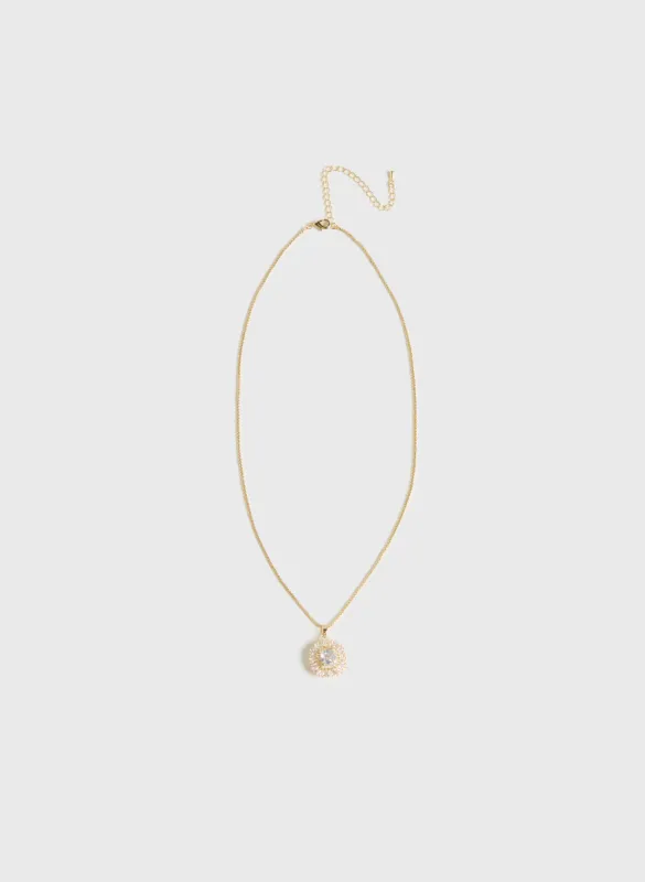 Cubic Zirconia Pendant Necklace sold by Melanie Lyne