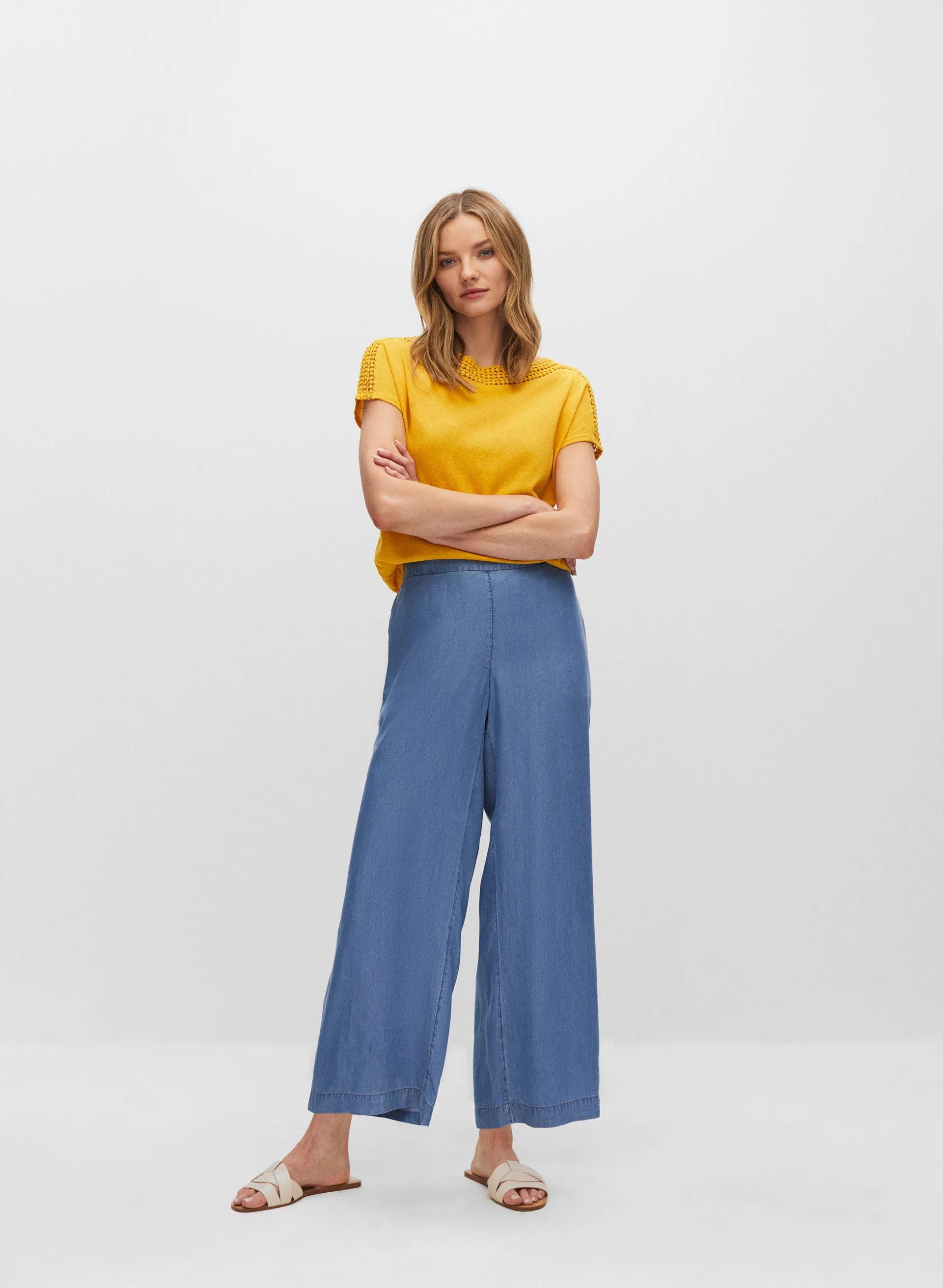 Crotchet Detail Top sold by Melanie Lyne