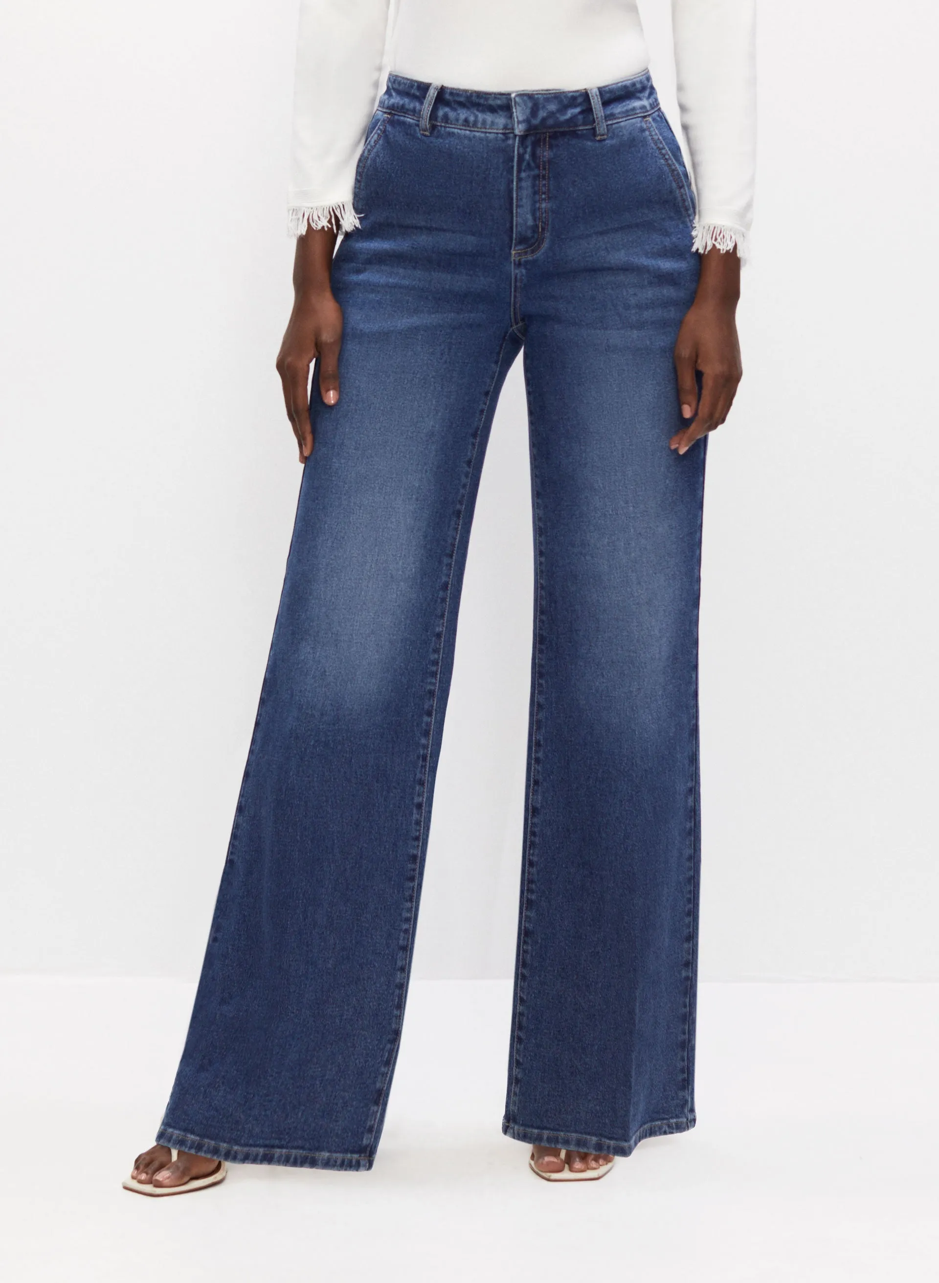 Wide Leg Jeans sold by Melanie Lyne