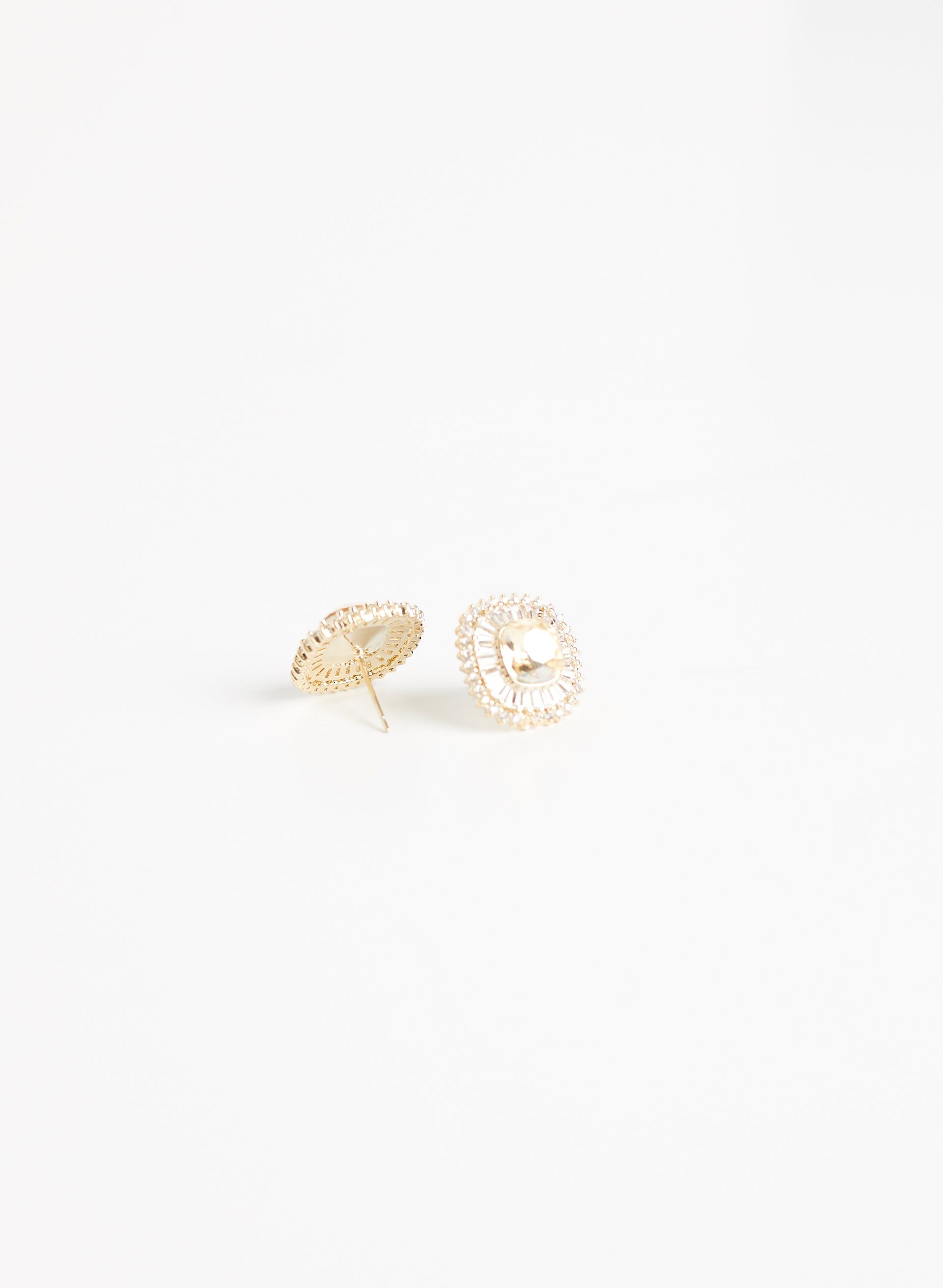 Crystal Square Earrings sold by Melanie Lyne product image thumbnail 3