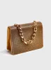 Chain & Crystal Detail Clutch sold by Melanie Lyne
