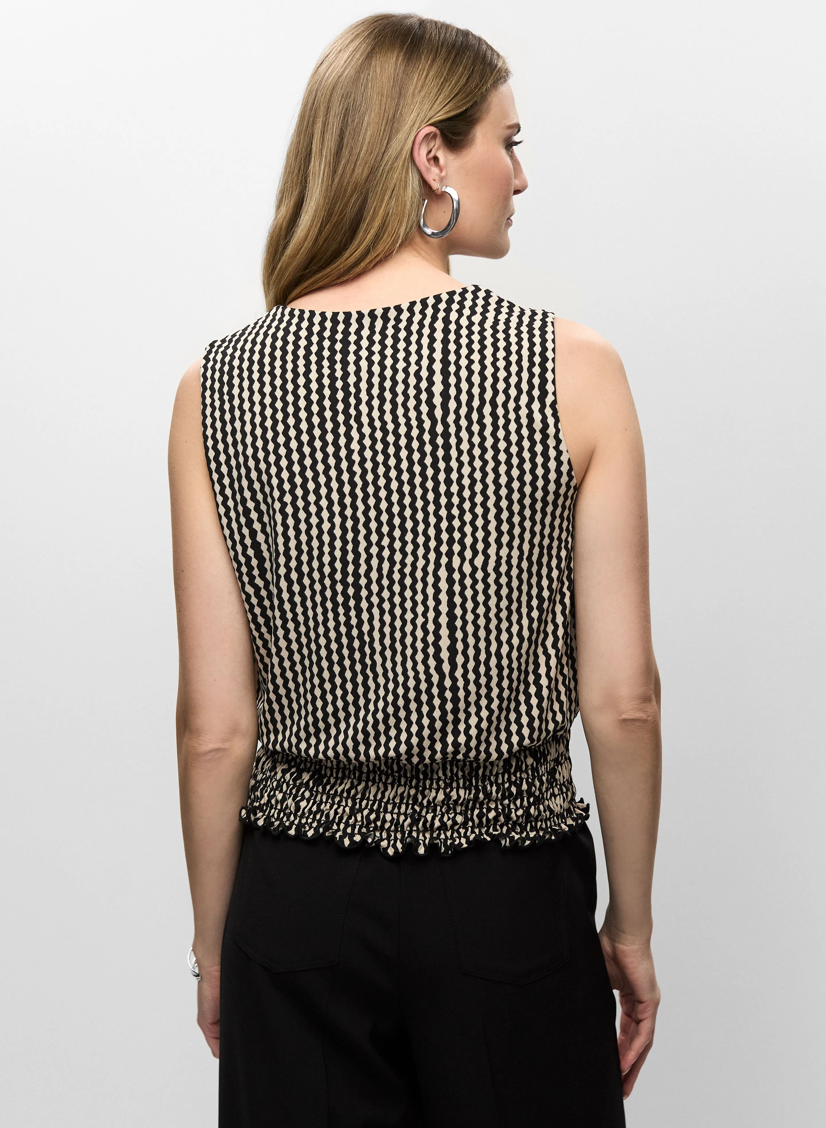 Geometric Print Sleeveless Top sold by Melanie Lyne product image thumbnail 4