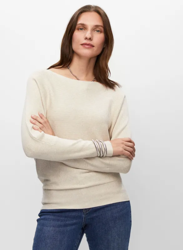 Long Sleeve Rib Knit Pullover sold by Melanie Lyne