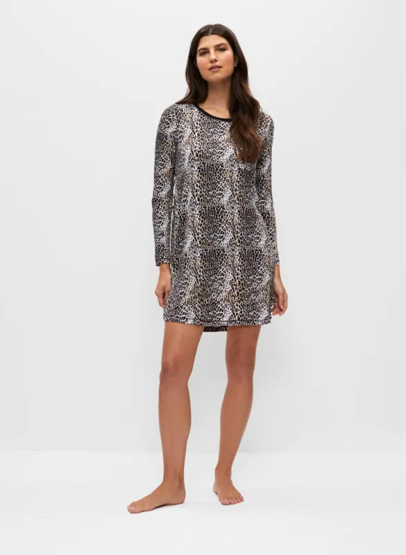 Animal Print Sleepshirt made by Melanie Lyne