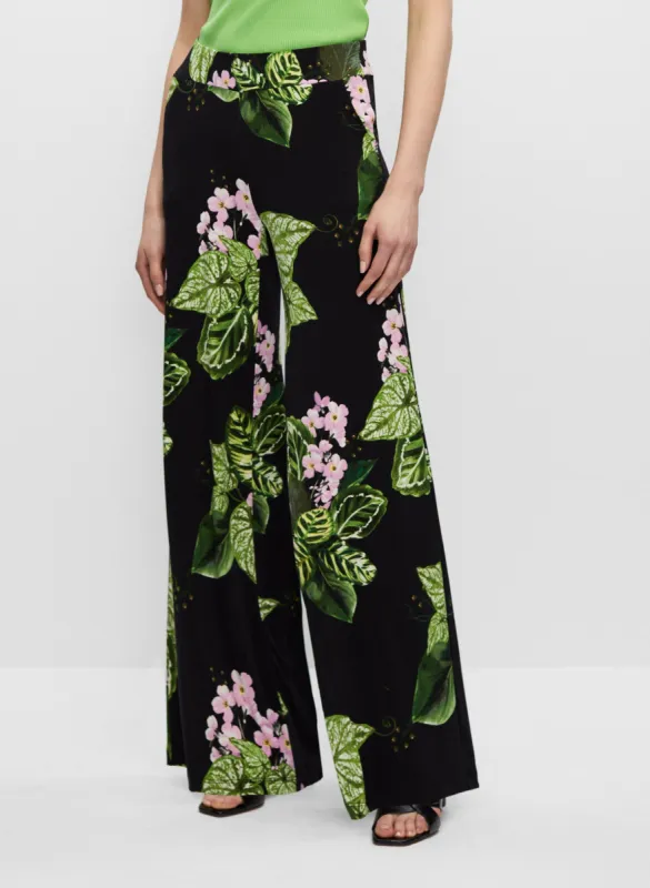 Floral Print Wide Leg Pants sold by Melanie Lyne