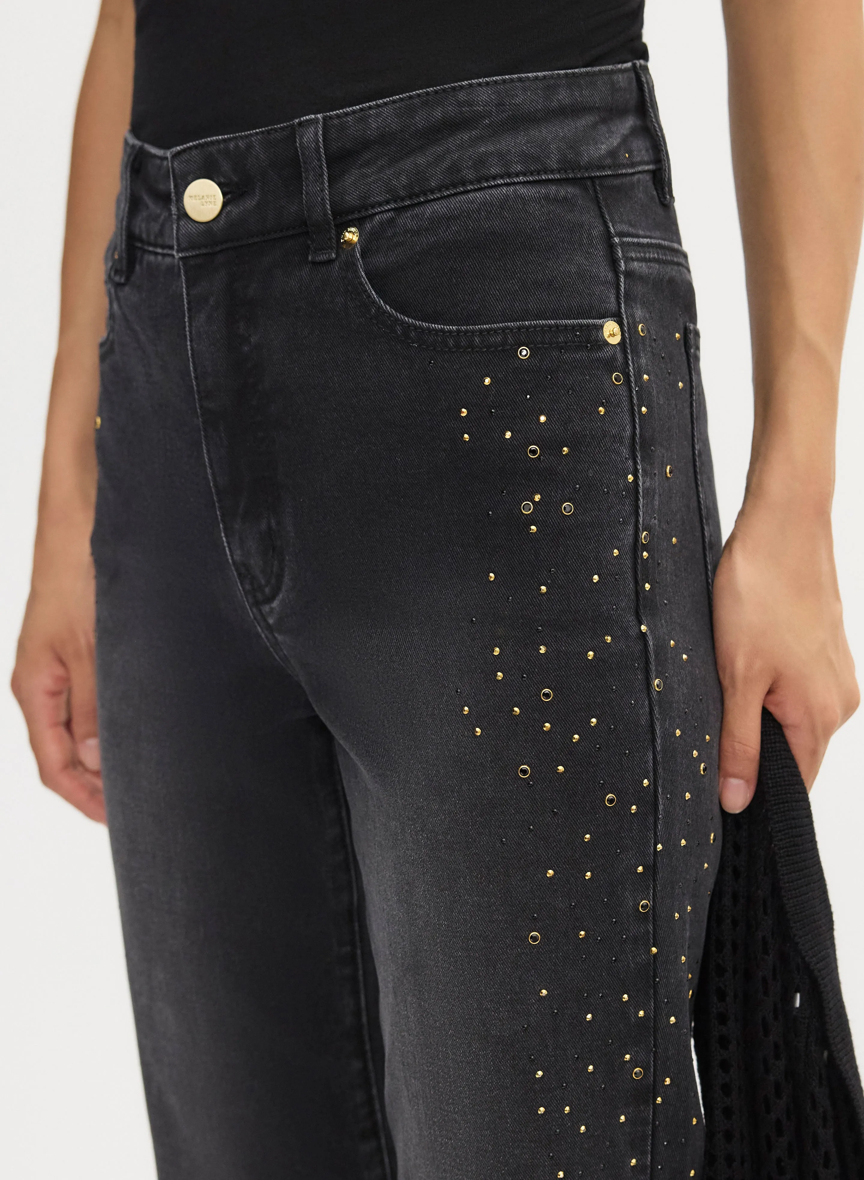 Embellished Straight Leg Jeans sold by Melanie Lyne product image thumbnail 5