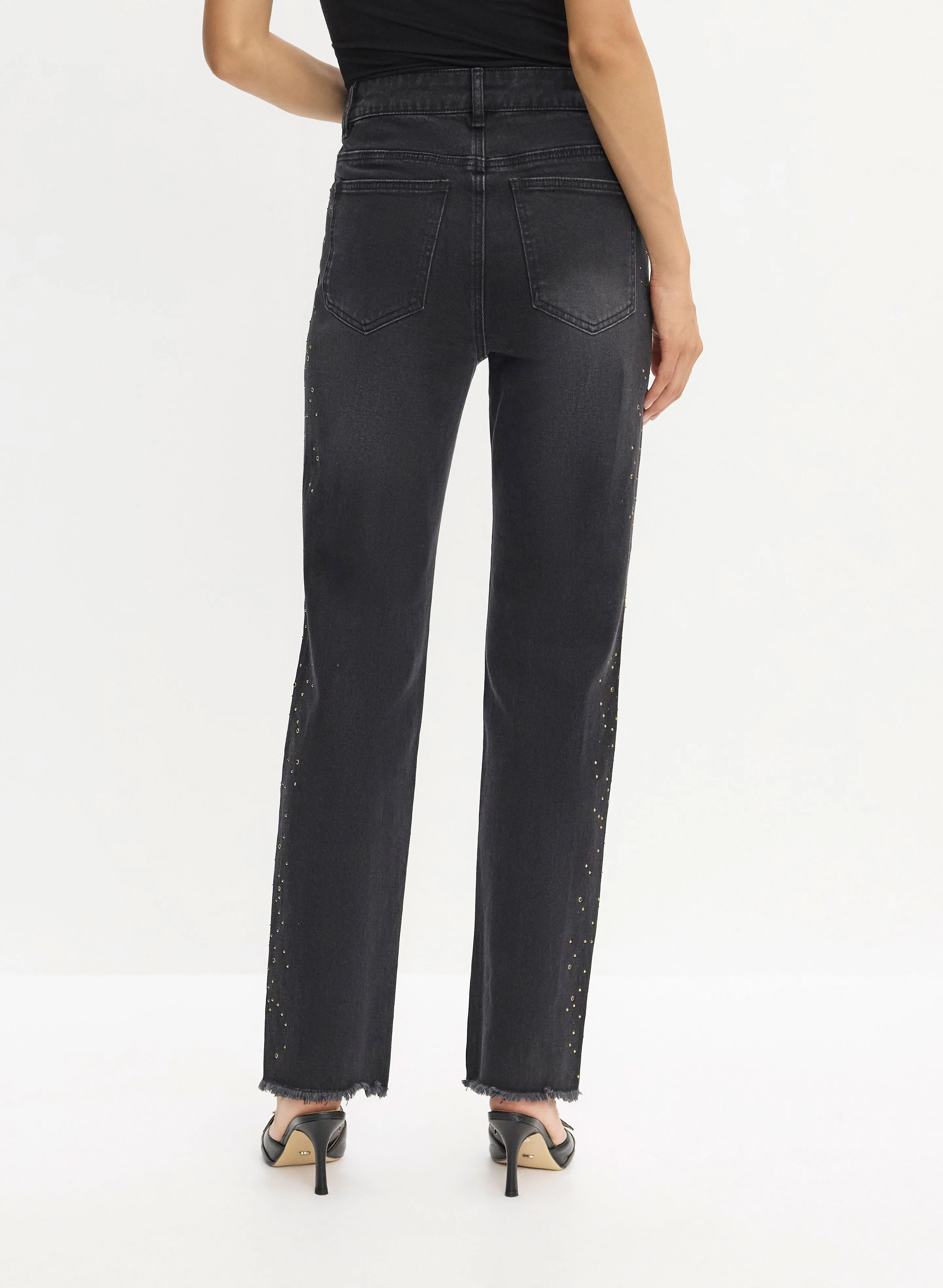 Embellished Straight Leg Jeans sold by Melanie Lyne product image thumbnail 3