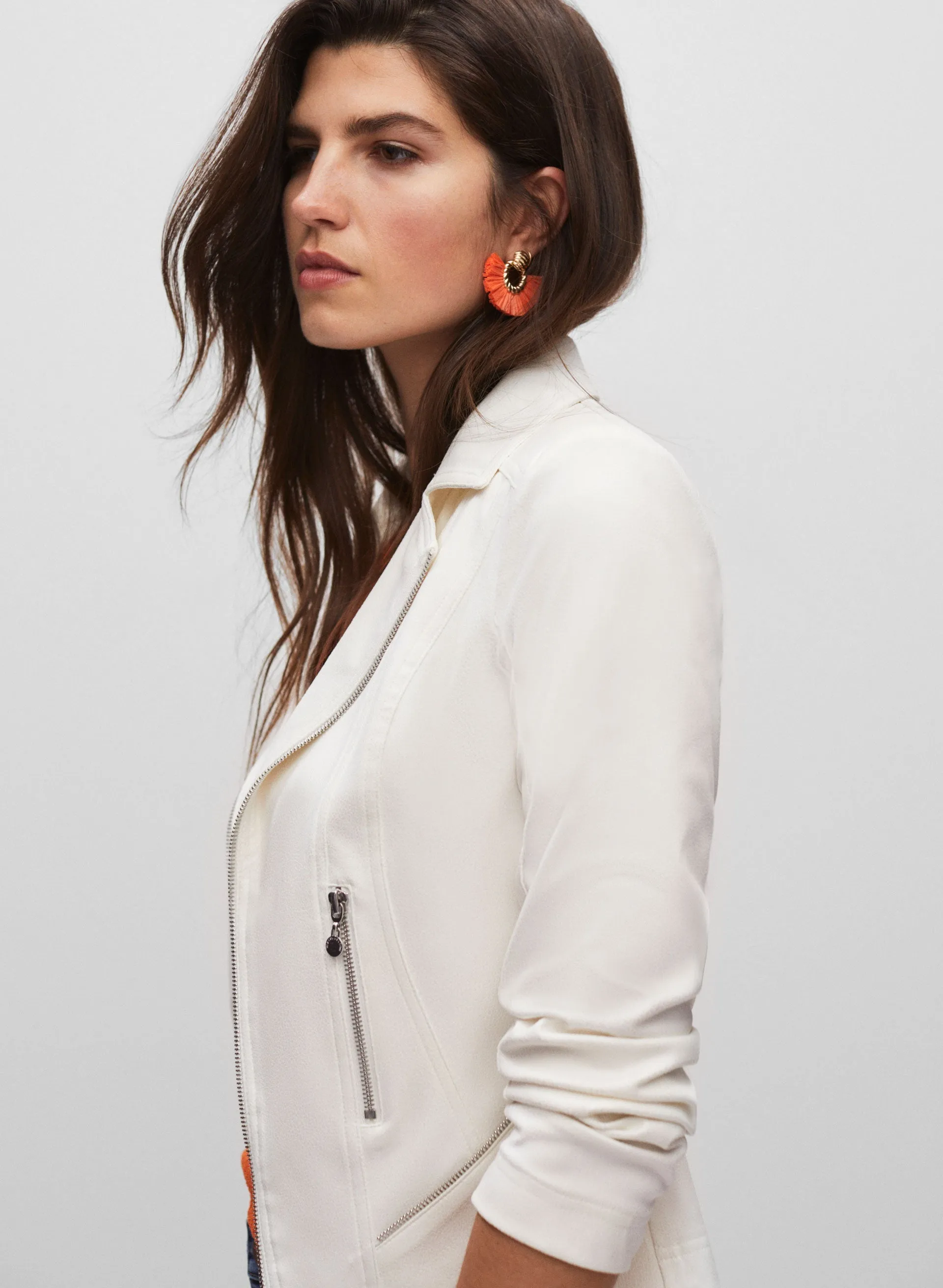 Vex - Zipper Trim Jacket sold by Melanie Lyne