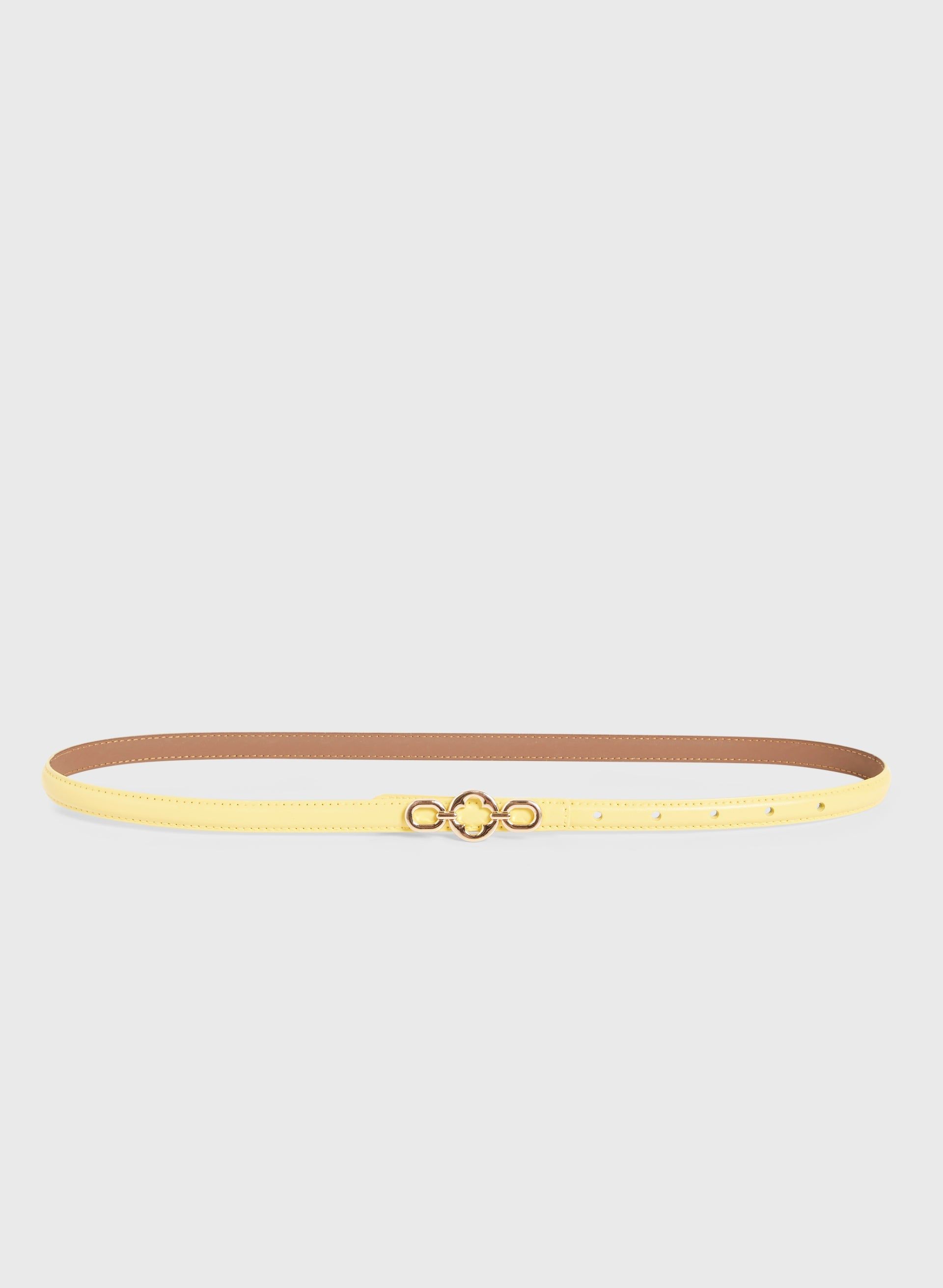 Geometric Buckle Thin Belt sold by Melanie Lyne