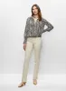 Chevron Print Blouse & Slim Leg Pants sold by Melanie Lyne