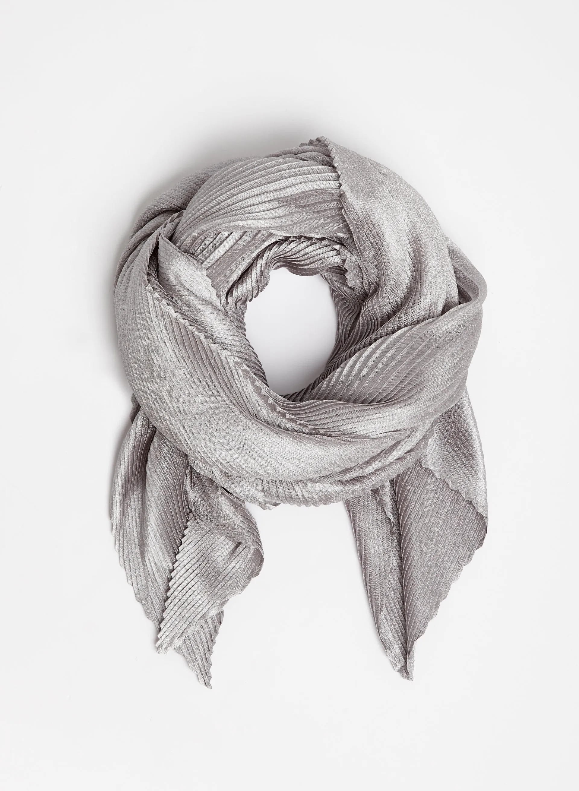 Shimmering Pleated Scarf sold by Melanie Lyne