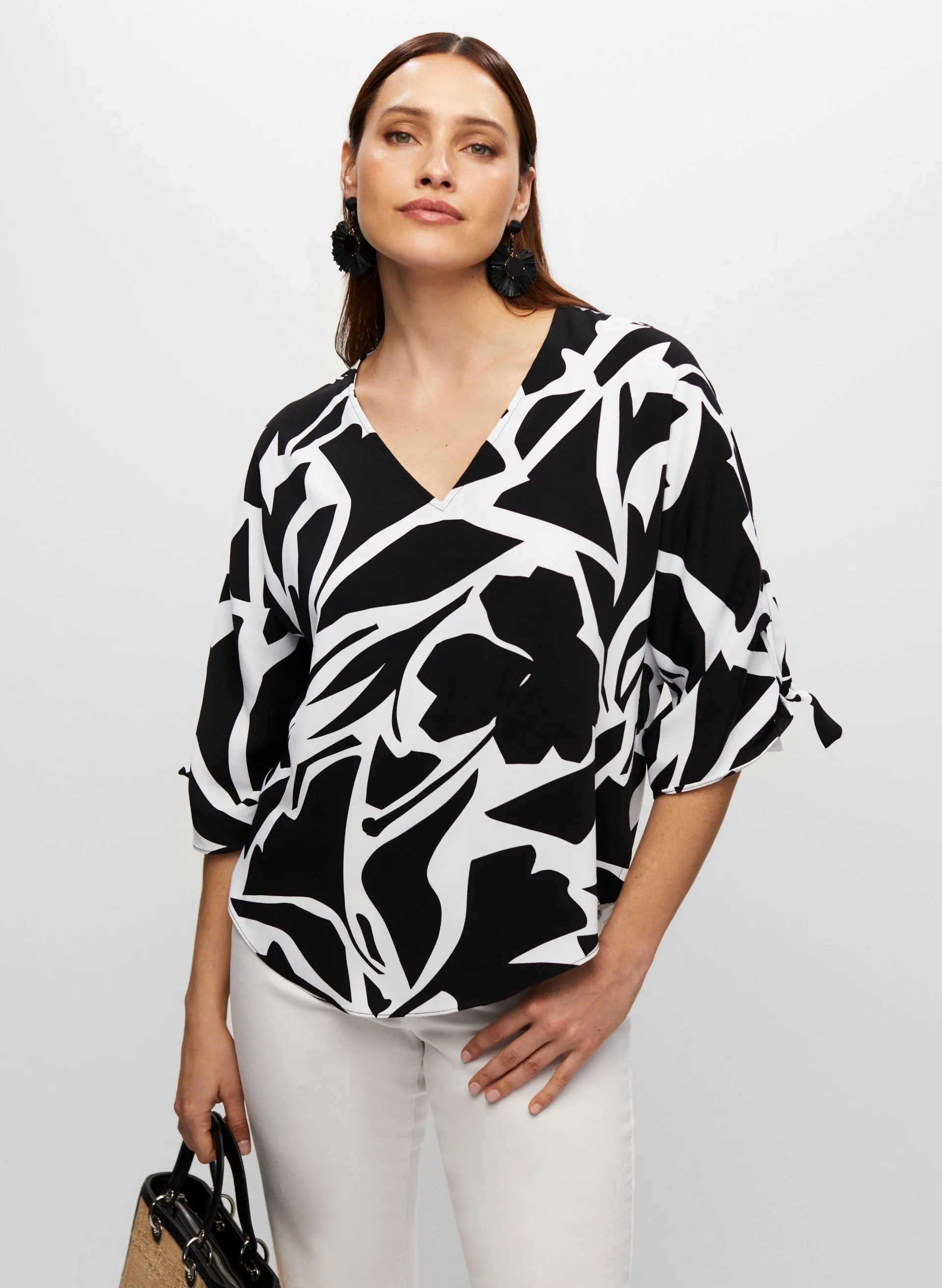 Joseph Ribkoff - Floral Print Top sold by Melanie Lyne