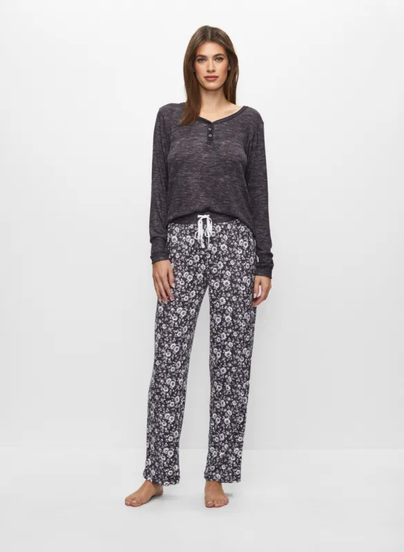 Floral Print Two-Piece Pyjama Set sold by Melanie Lyne