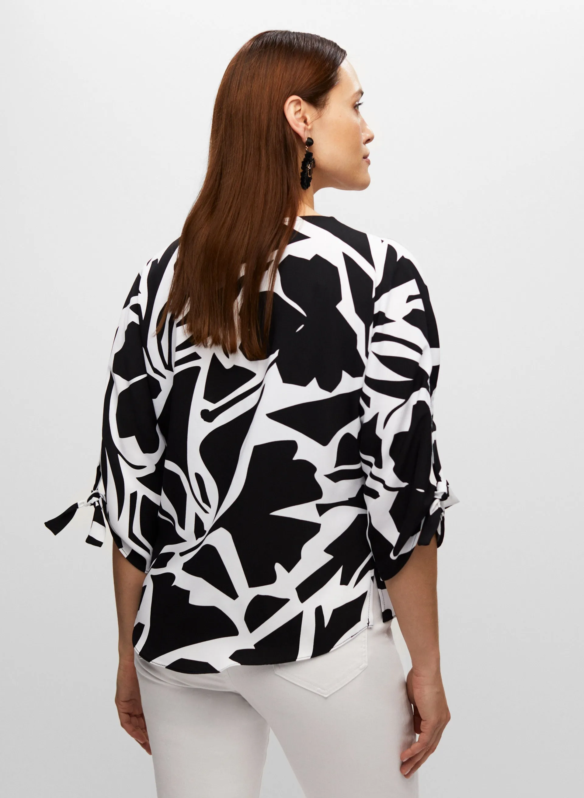 Joseph Ribkoff - Floral Print Top sold by Melanie Lyne product image thumbnail 2
