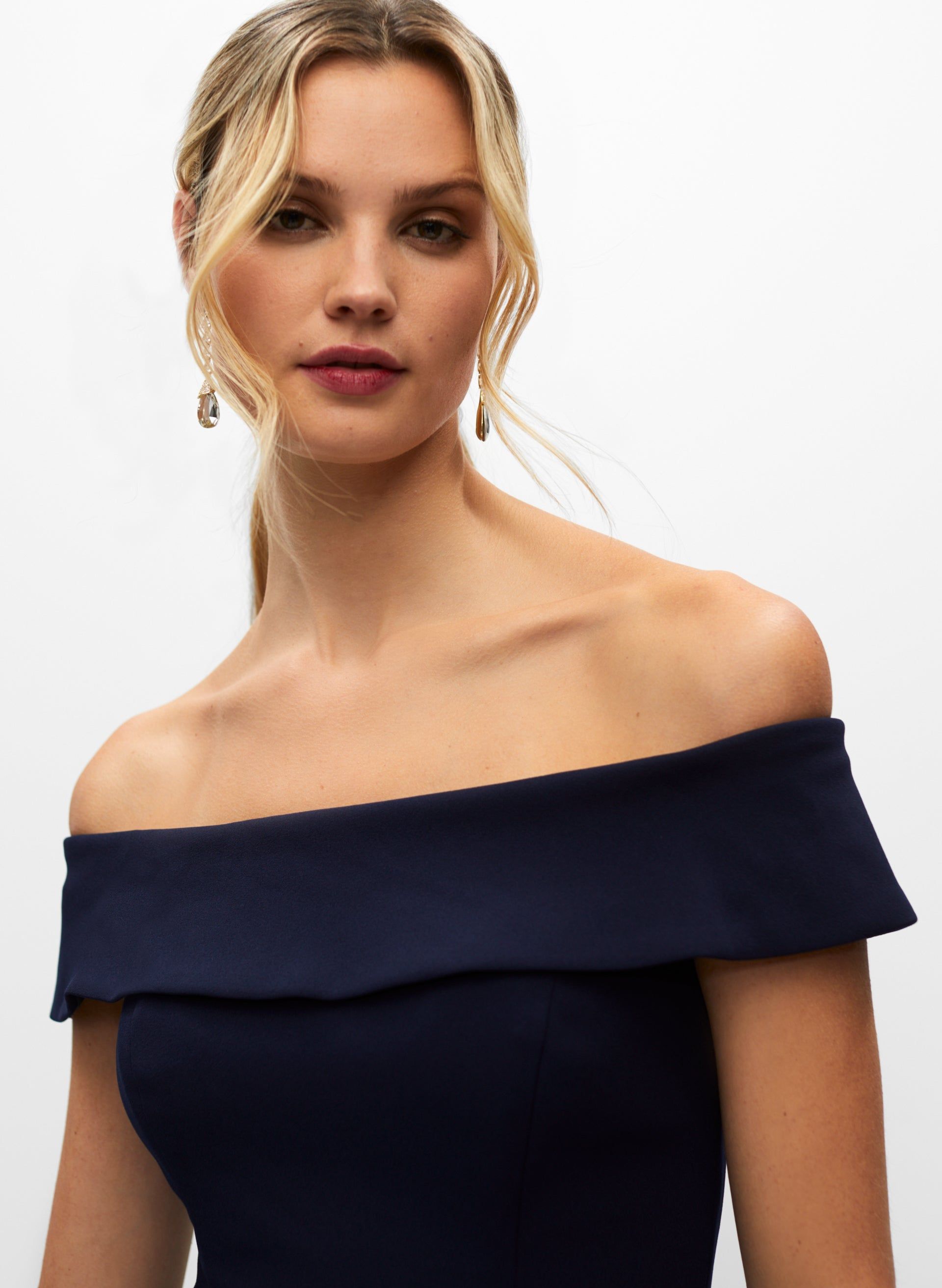 BA Nites - Flounce Detail Dress sold by Melanie Lyne product image thumbnail 5