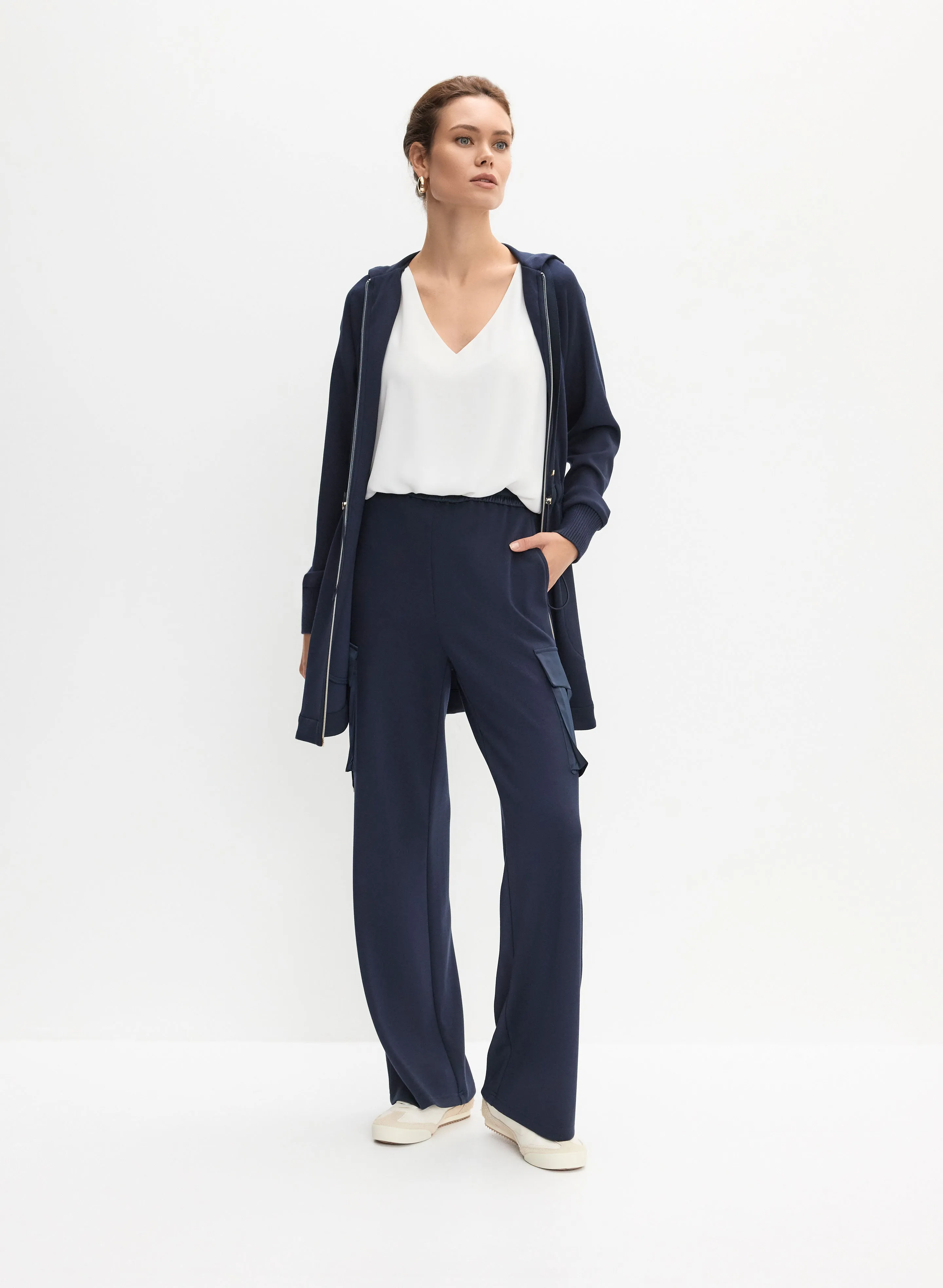 Adjustable Jacket & Cargo Pocket Pants sold by Melanie Lyne