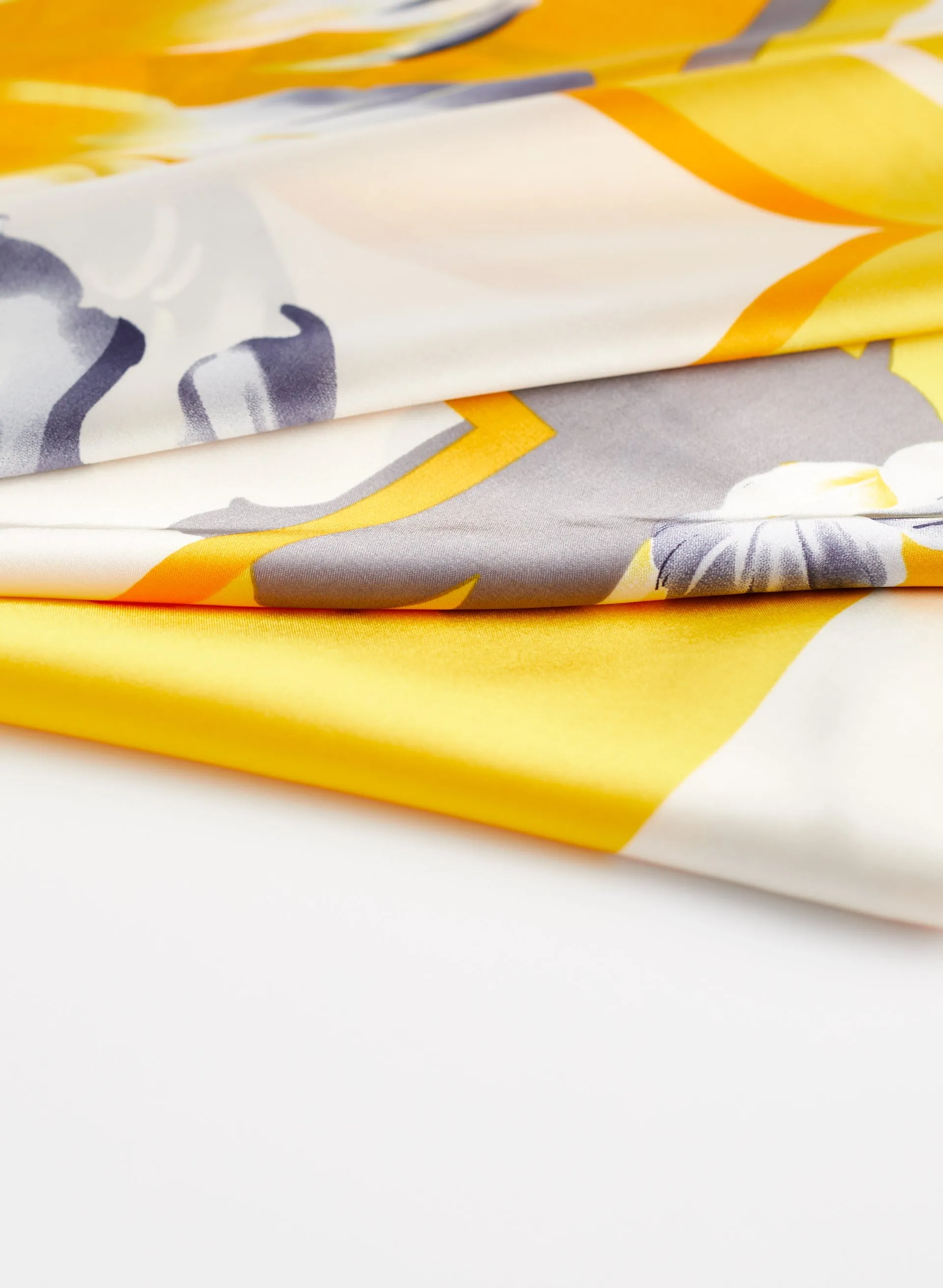 Floral Print Square Scarf sold by Melanie Lyne product image thumbnail 2