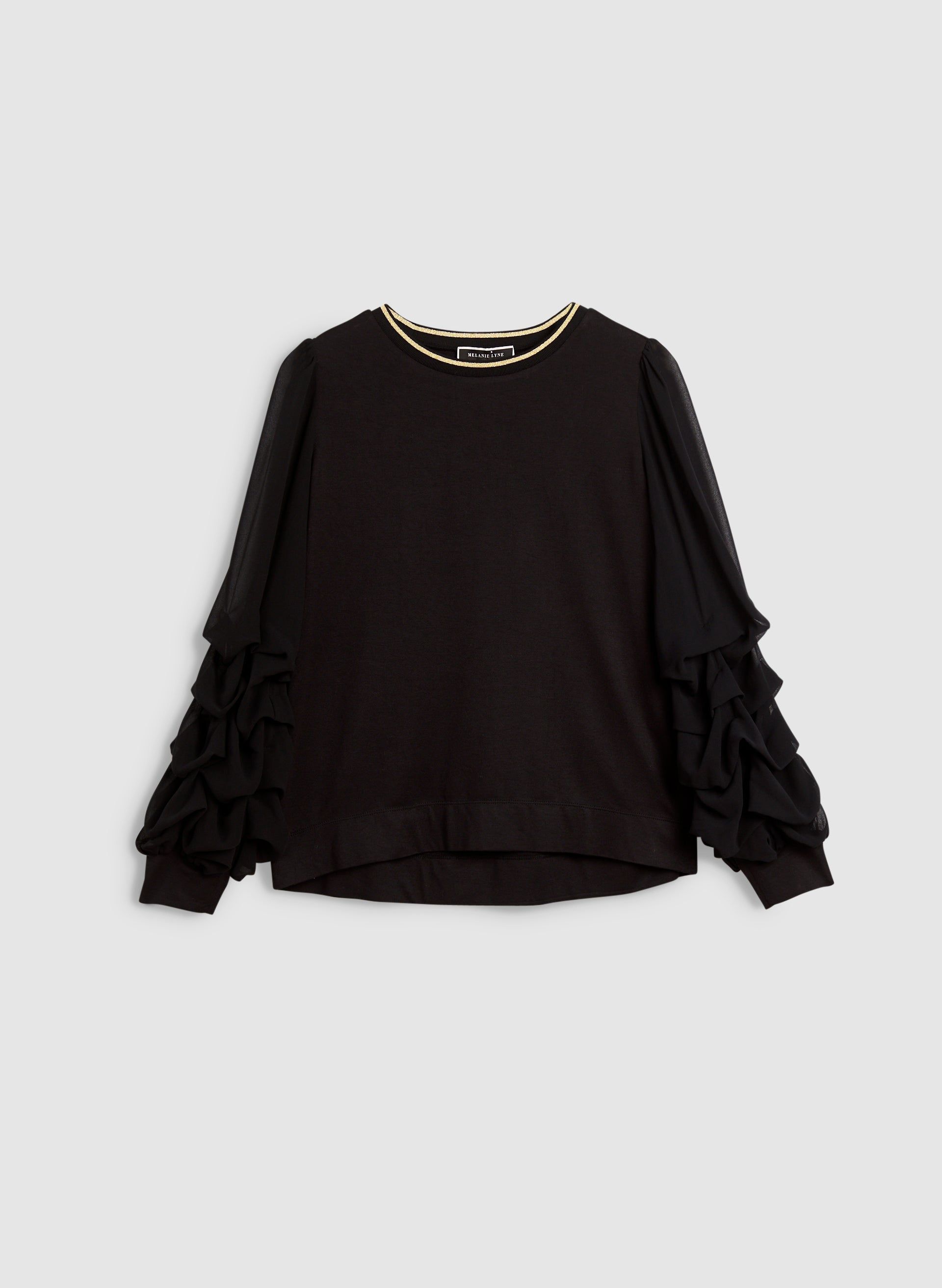 Tiered Sleeve Top sold by Melanie Lyne product image thumbnail 4