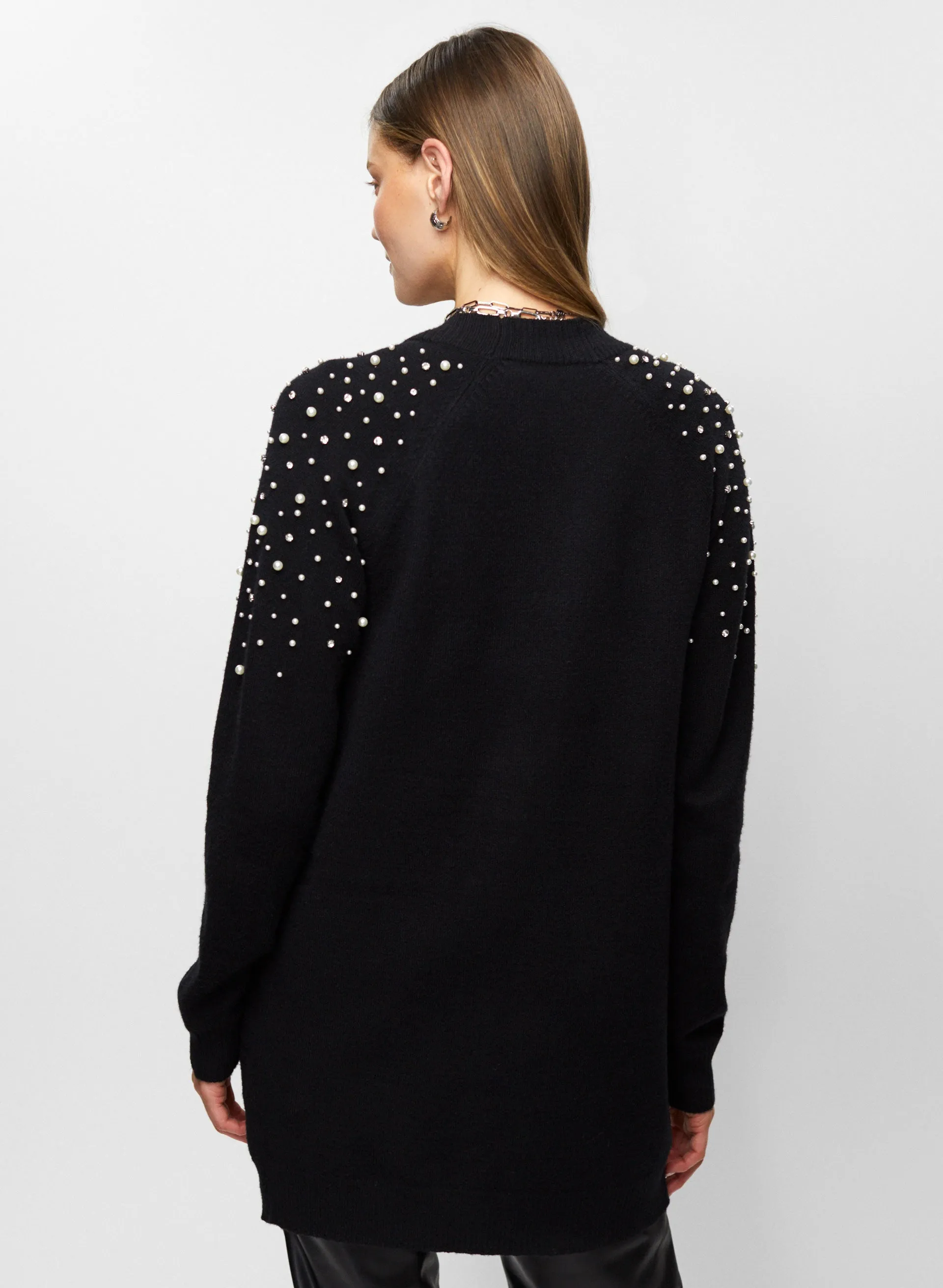 Pearl Detail Cardigan sold by Melanie Lyne product image thumbnail 4