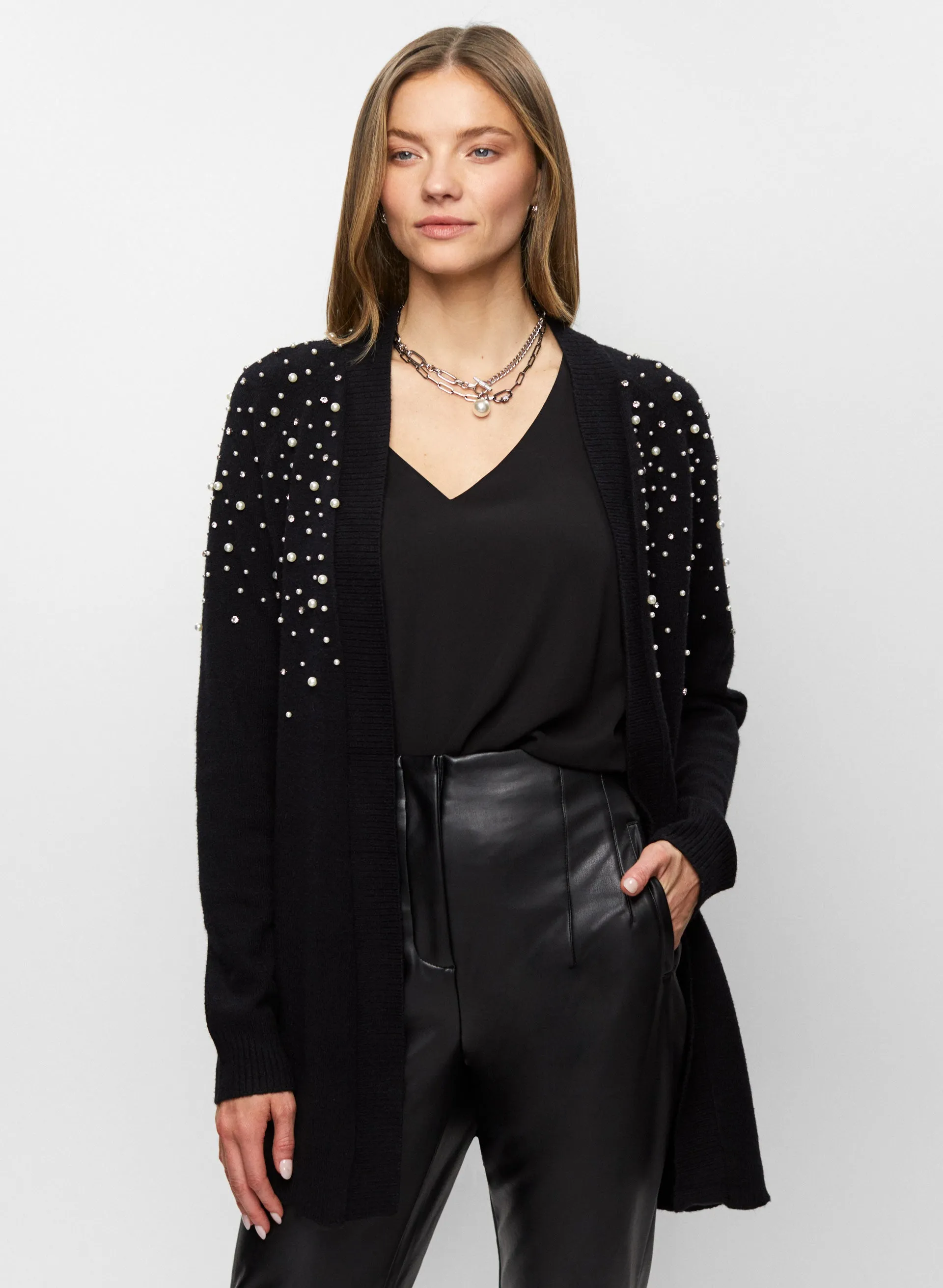 Pearl Detail Cardigan sold by Melanie Lyne