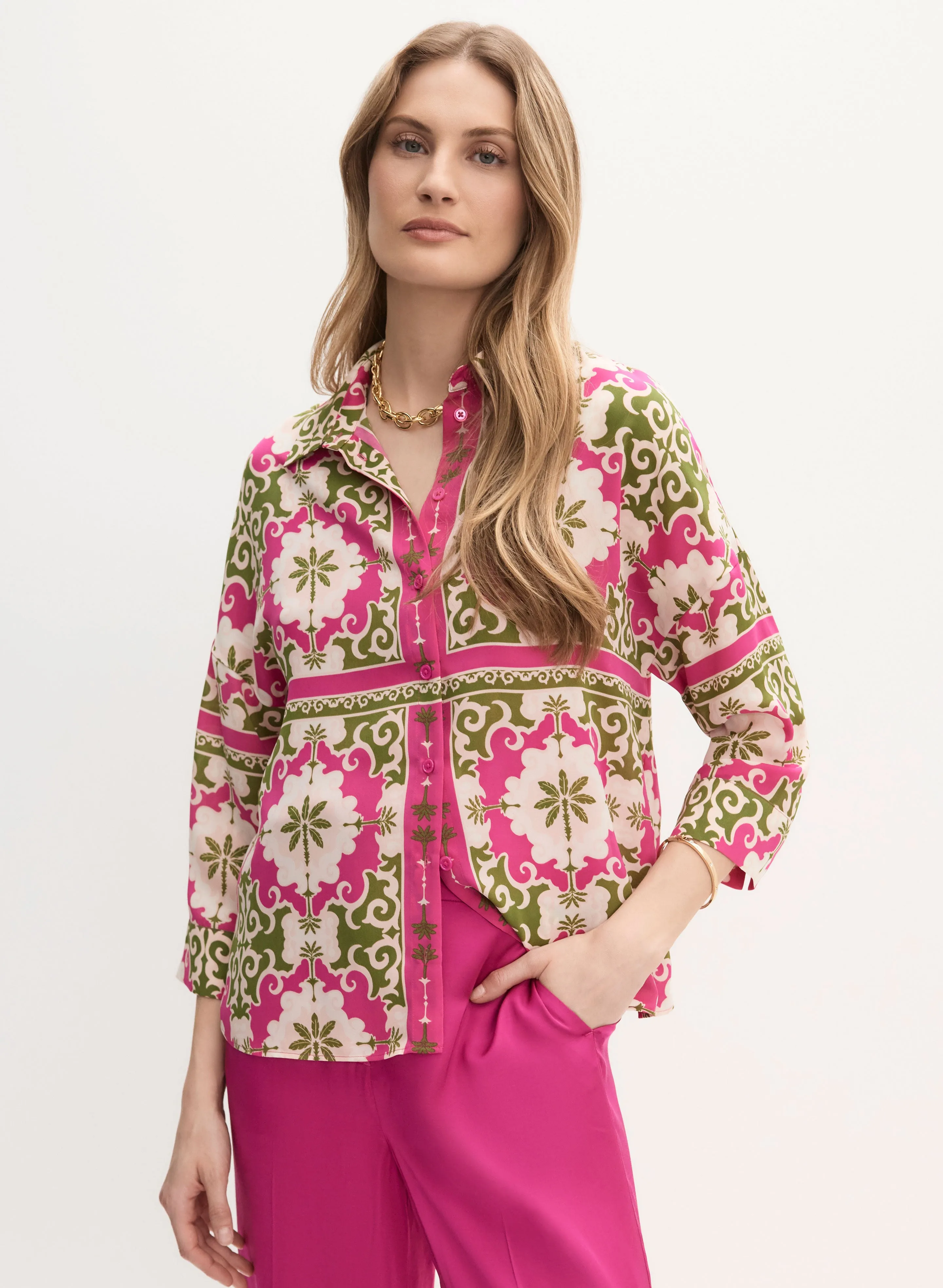 Abstract Print Blouse sold by Melanie Lyne