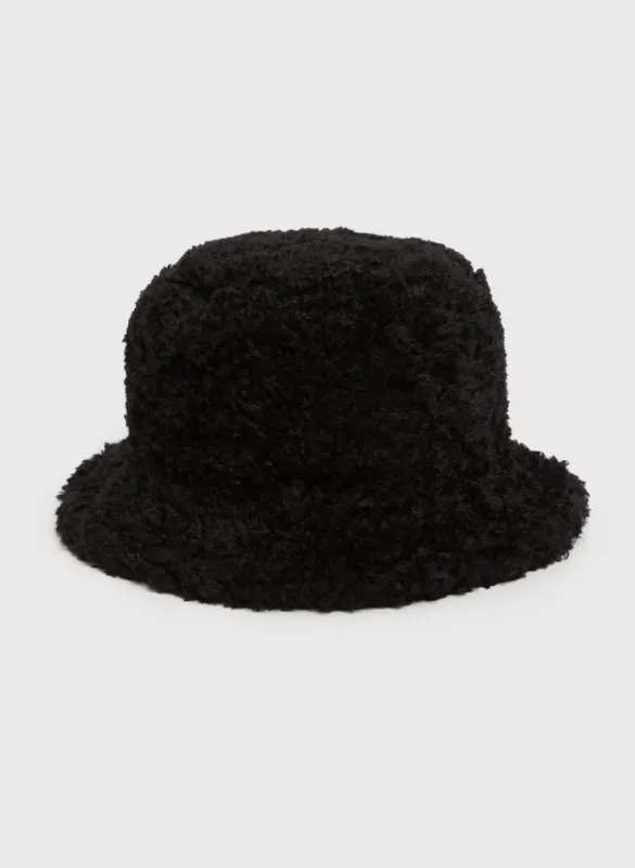 Faux Berber Fleece Bucket Hat sold by Melanie Lyne