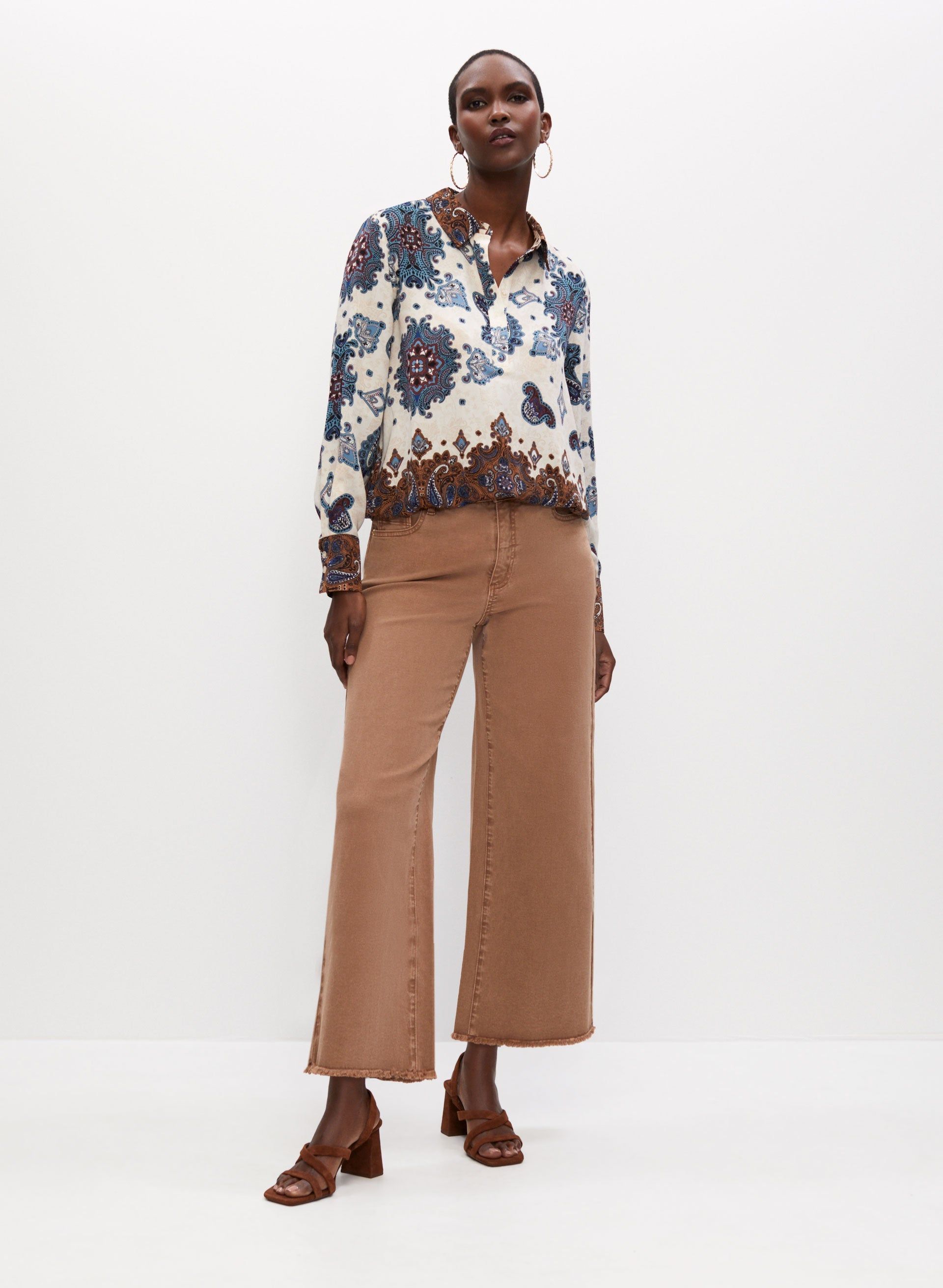 Paisley Print Top sold by Melanie Lyne product image thumbnail 3