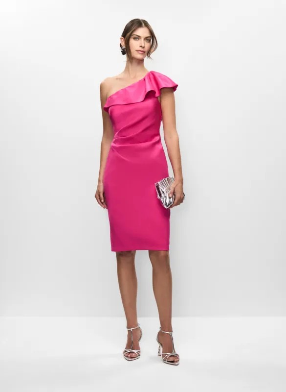 Satin One-Shoulder Dress sold by Melanie Lyne