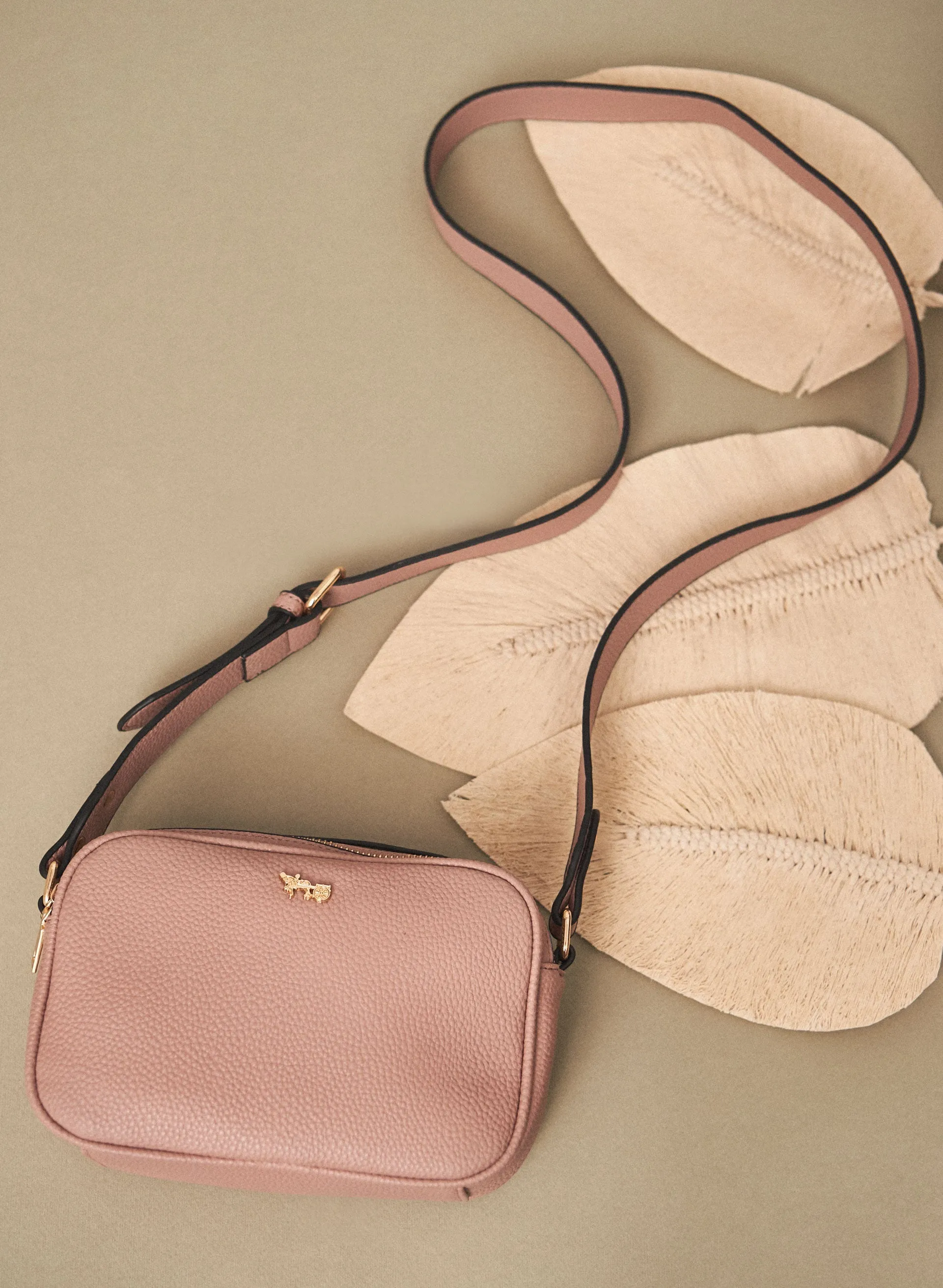 Double Zip Crossbody Bag sold by Melanie Lyne