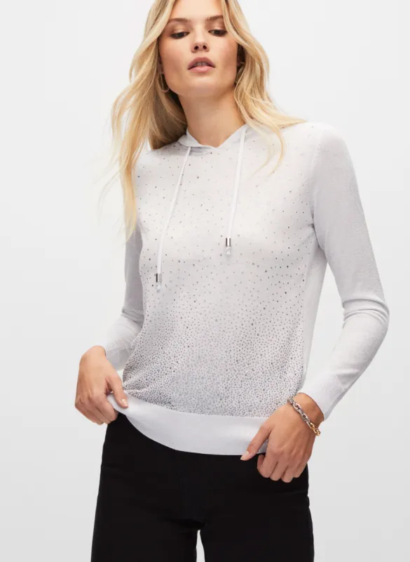 Joseph Ribkoff - Stud Detail Hoodie sold by Melanie Lyne