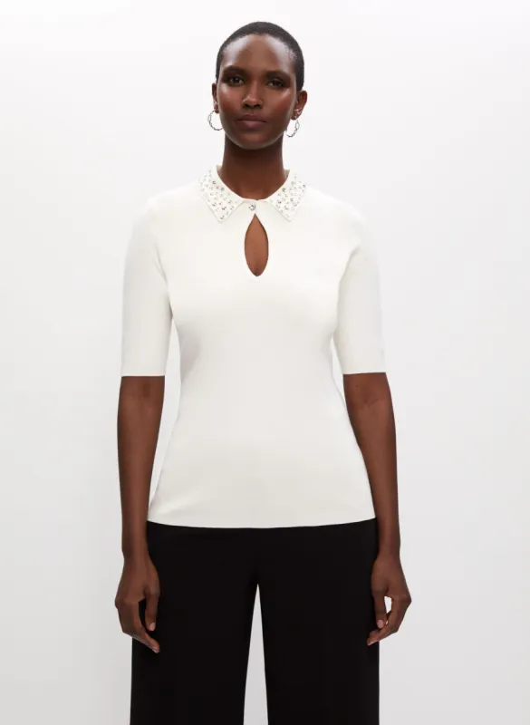 Shirt Collar Top sold by Melanie Lyne