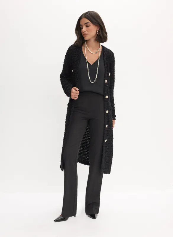 Button-Up Sweater & Straight Leg Pants sold by Melanie Lyne