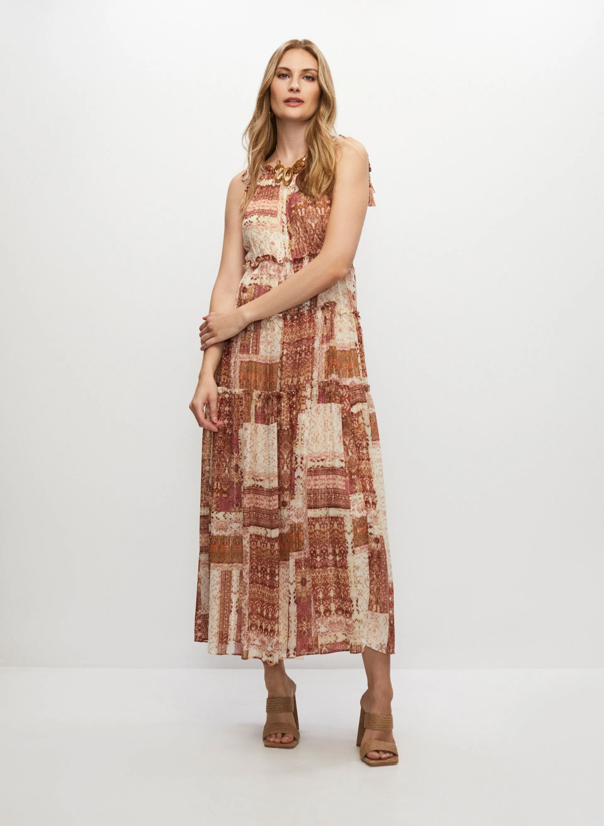 Patchwork Print Dress sold by Melanie Lyne