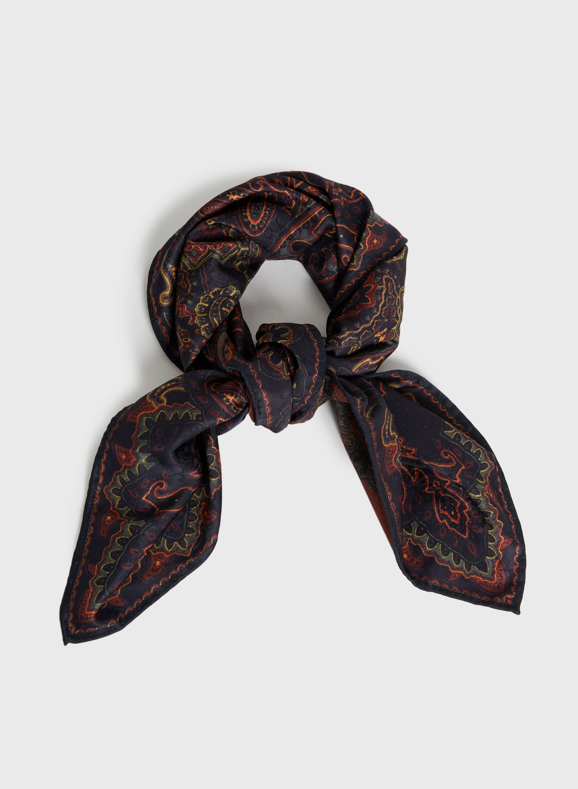 Paisley Print Jacquard Scarf sold by Melanie Lyne