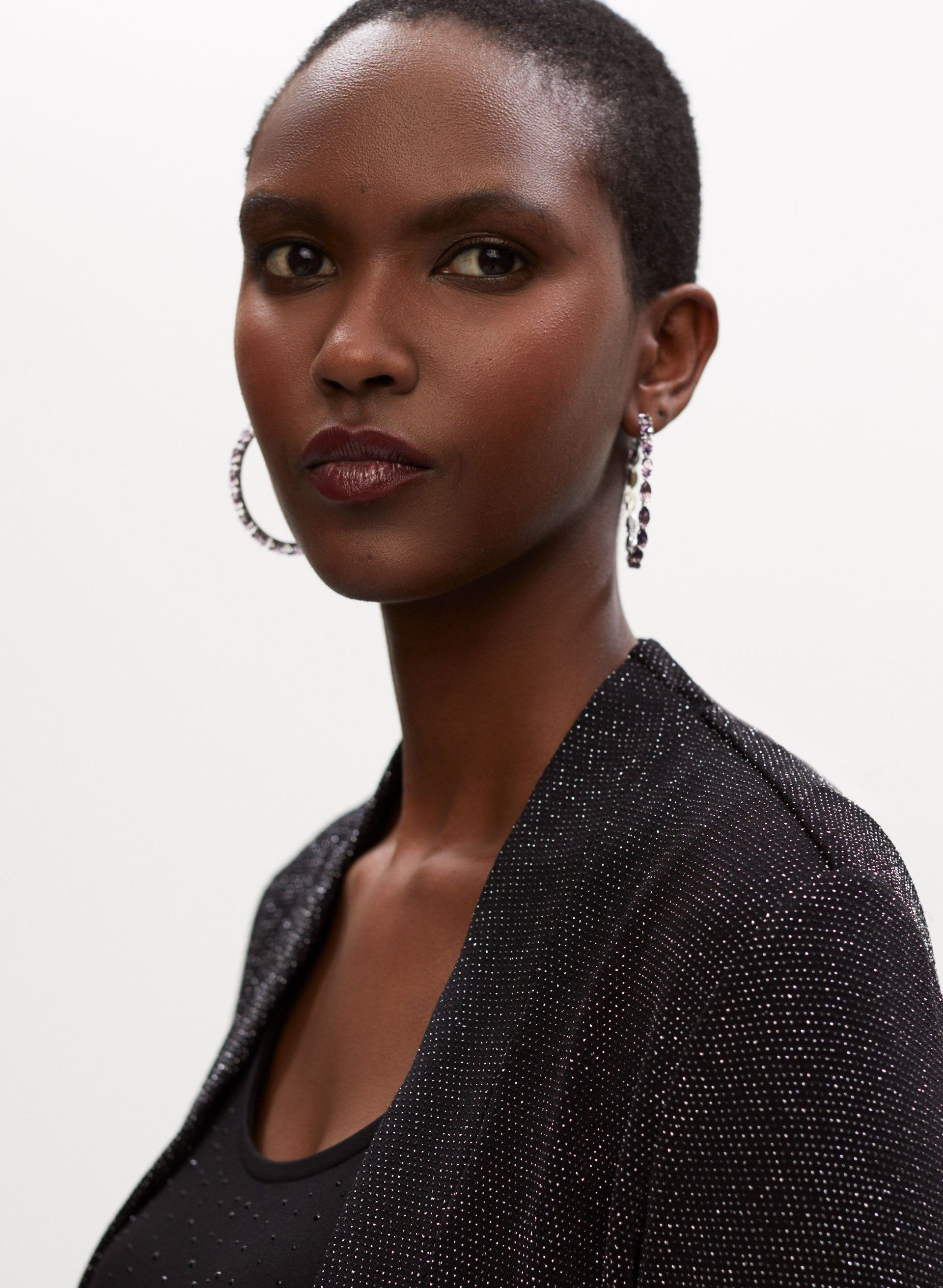 Glitter Knit Bolero sold by Melanie Lyne product image thumbnail 2