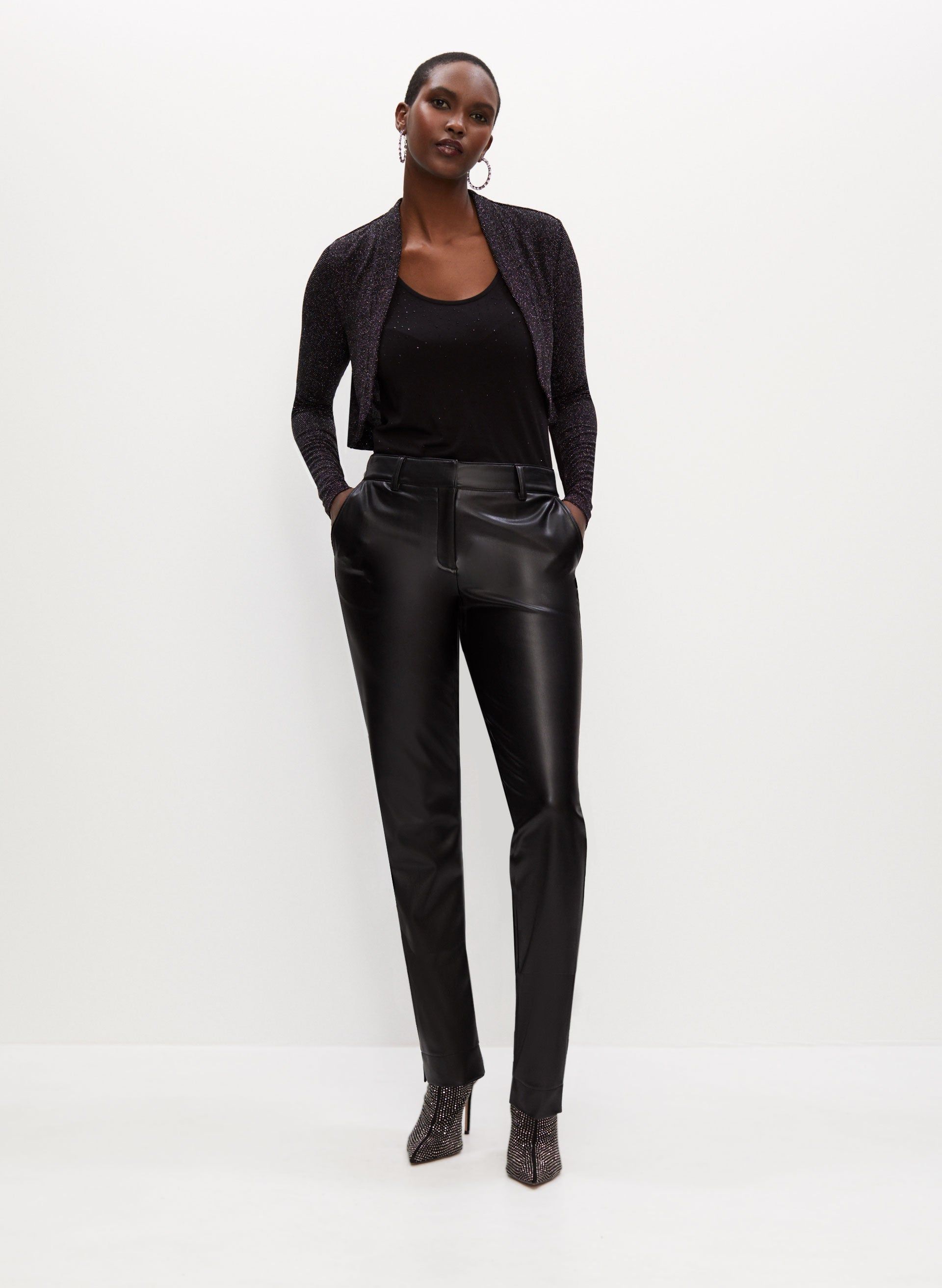 Glitter Knit Bolero sold by Melanie Lyne product image thumbnail 3