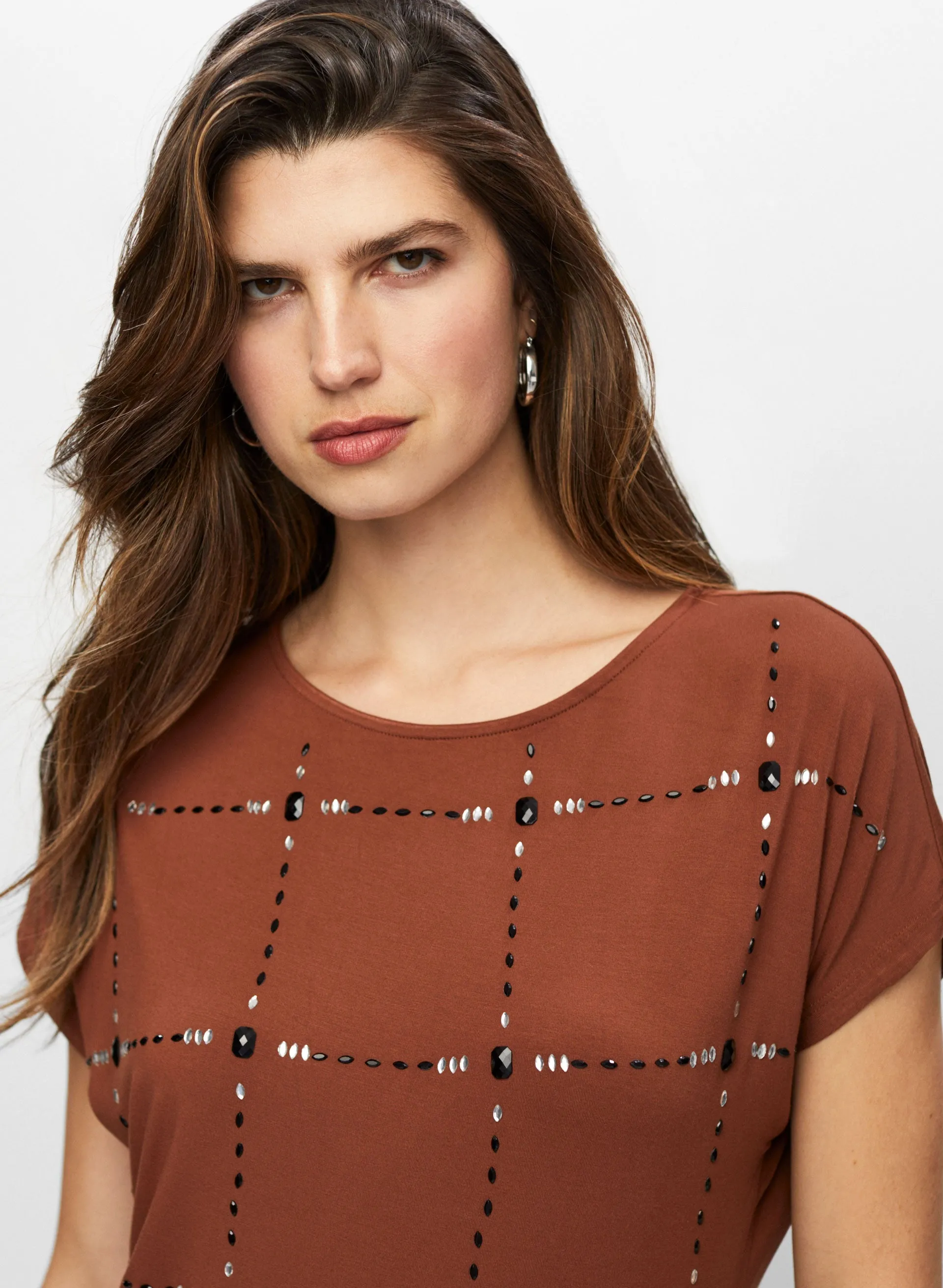 Jewel Detail Tee sold by Melanie Lyne product image thumbnail 2