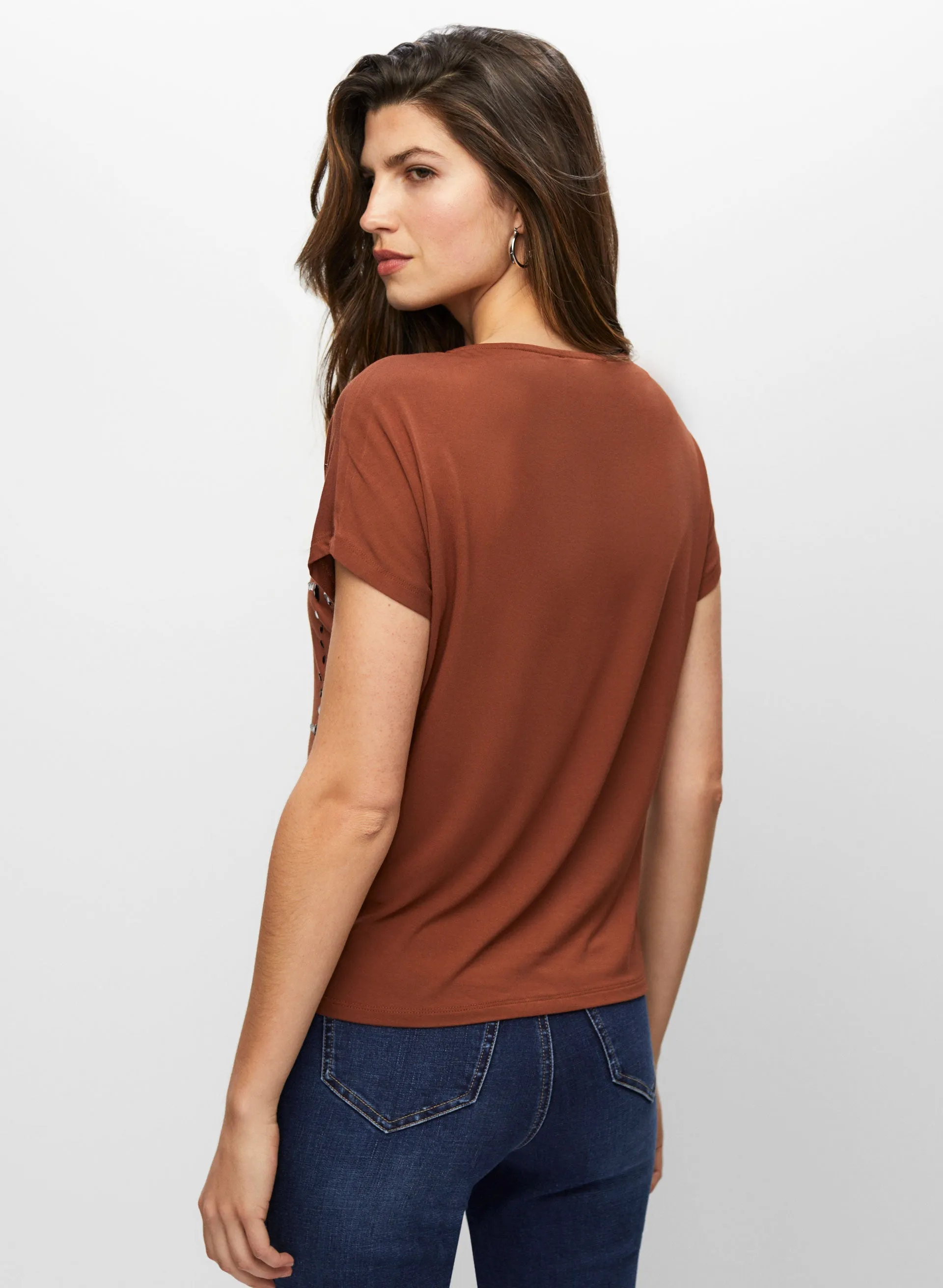 Jewel Detail Tee sold by Melanie Lyne product image thumbnail 4