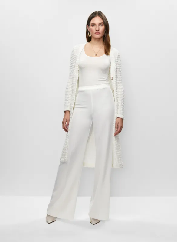 Bouclé Cardigan & Wide Leg Pants sold by Melanie Lyne